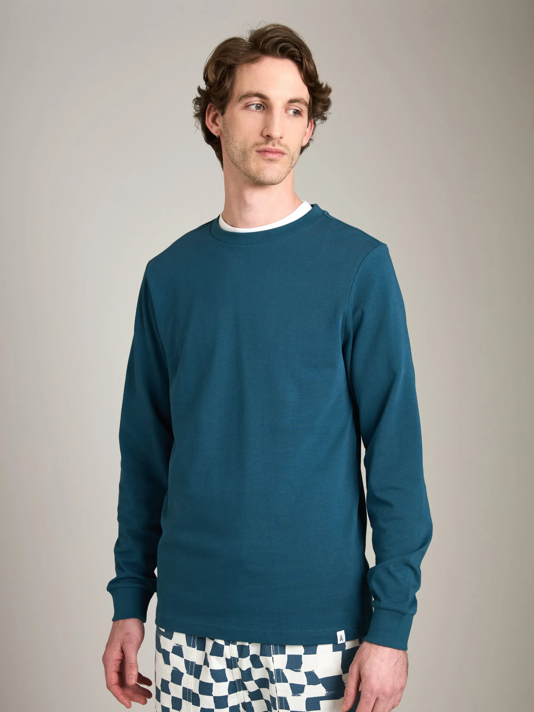 Cotton Jersey Longsleeve T-Shirt sold by Plenty product image thumbnail 2