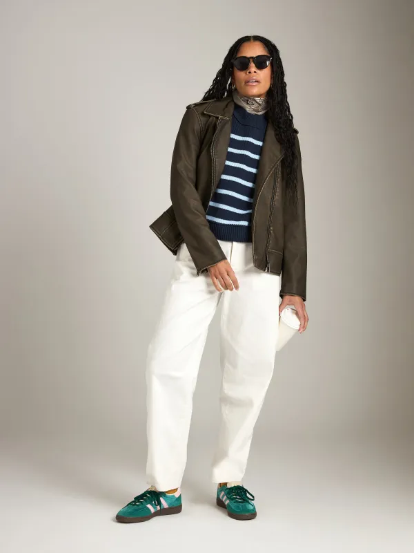 Stripe Eli Pullover sold by Plenty