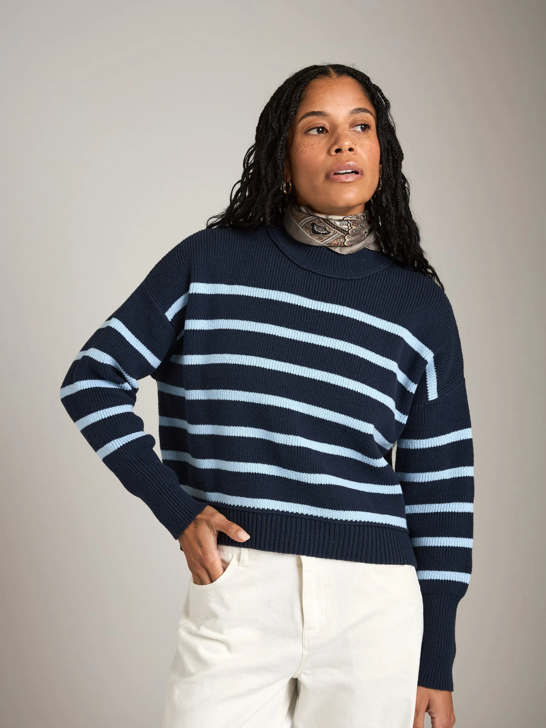 Stripe Eli Pullover sold by Plenty product image thumbnail 3