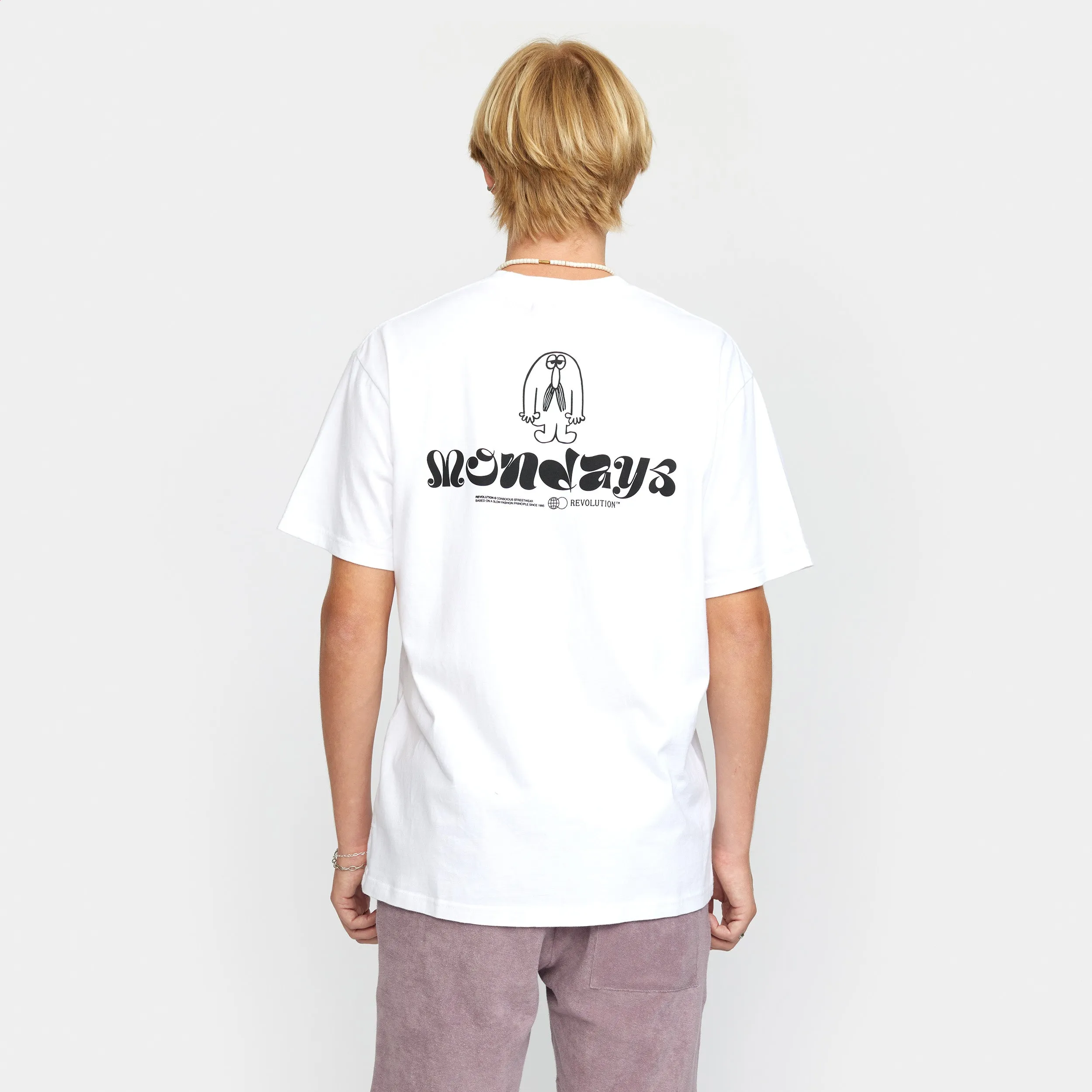 Mondays Organic Loose T-Shirt sold by Plenty