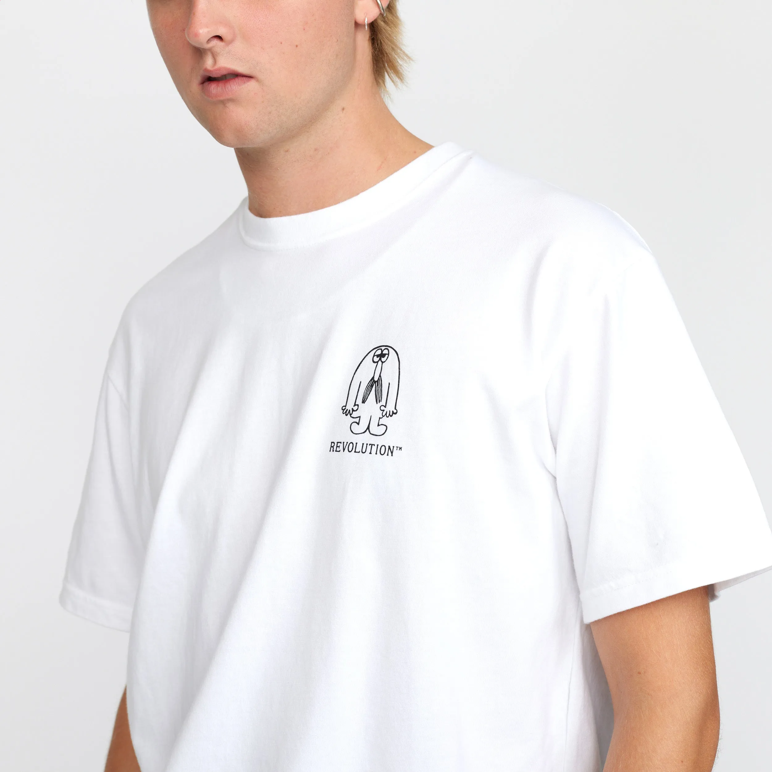 Mondays Organic Loose T-Shirt sold by Plenty product image thumbnail 3