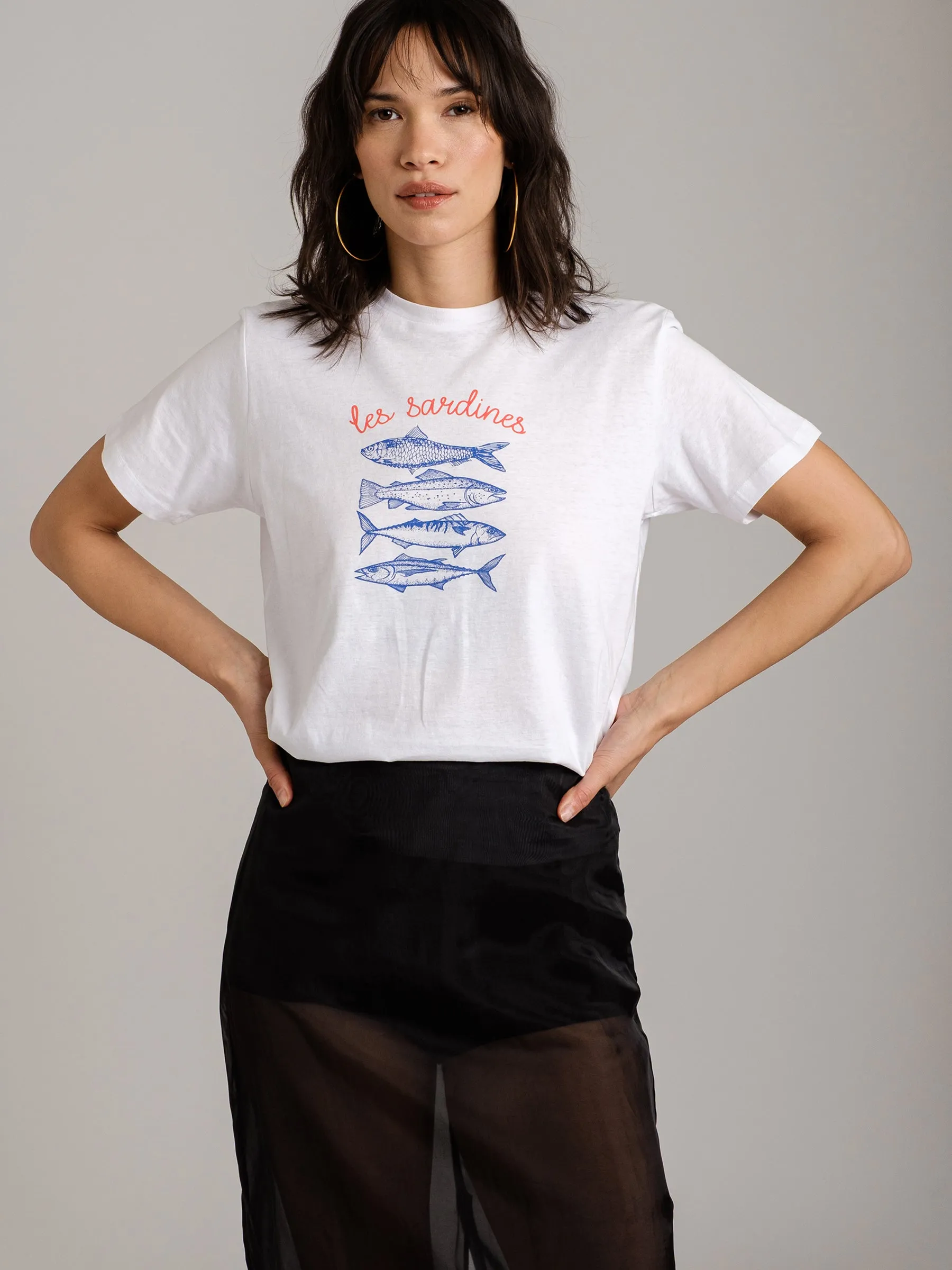 Les Sardines Tee sold by Plenty product image thumbnail 2
