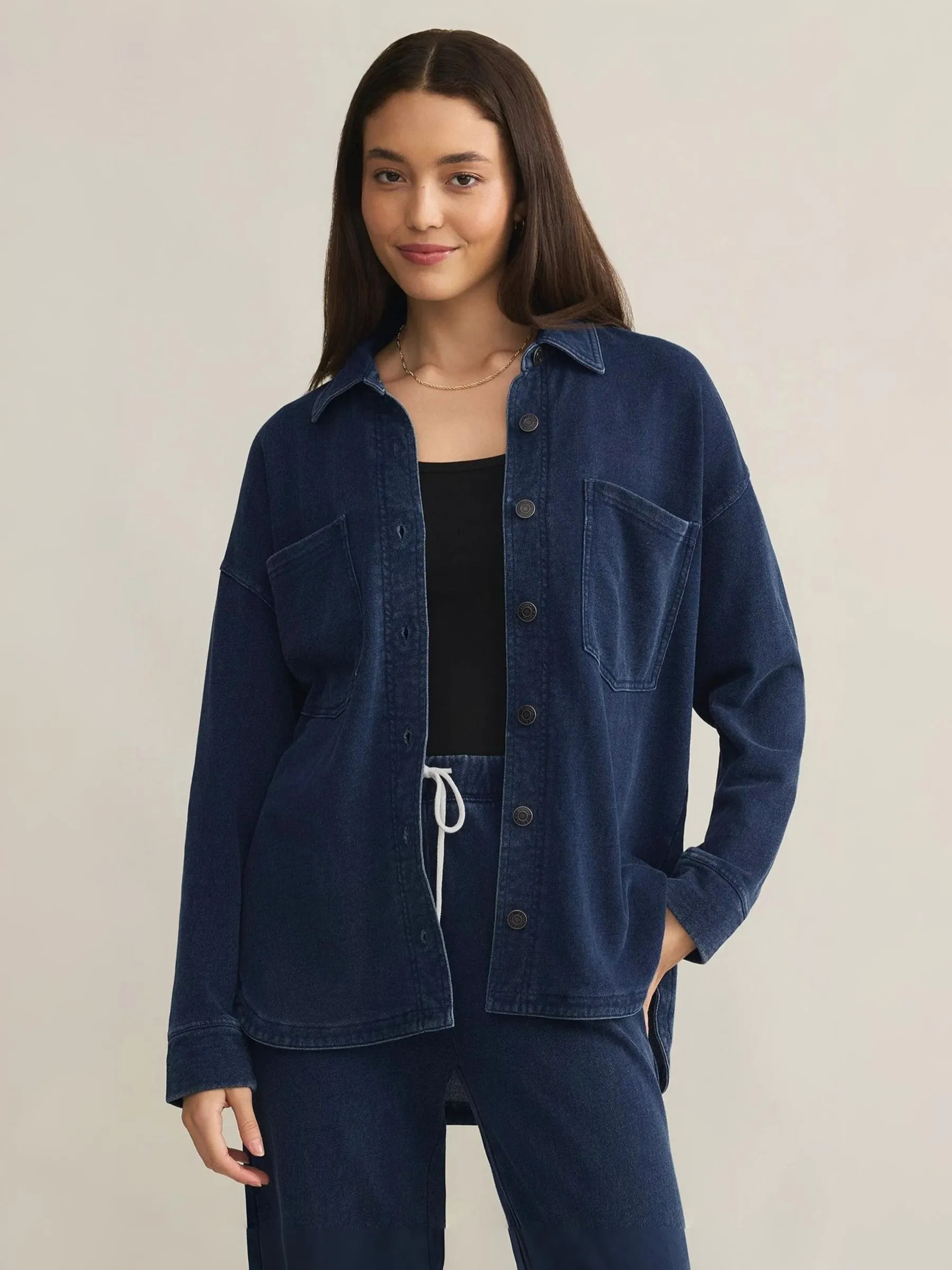 All Day Denim Knit Jacket sold by Plenty product image thumbnail 2