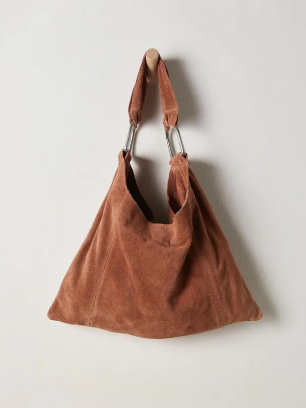 Bobbi Slouch Suede Tote sold by Plenty
