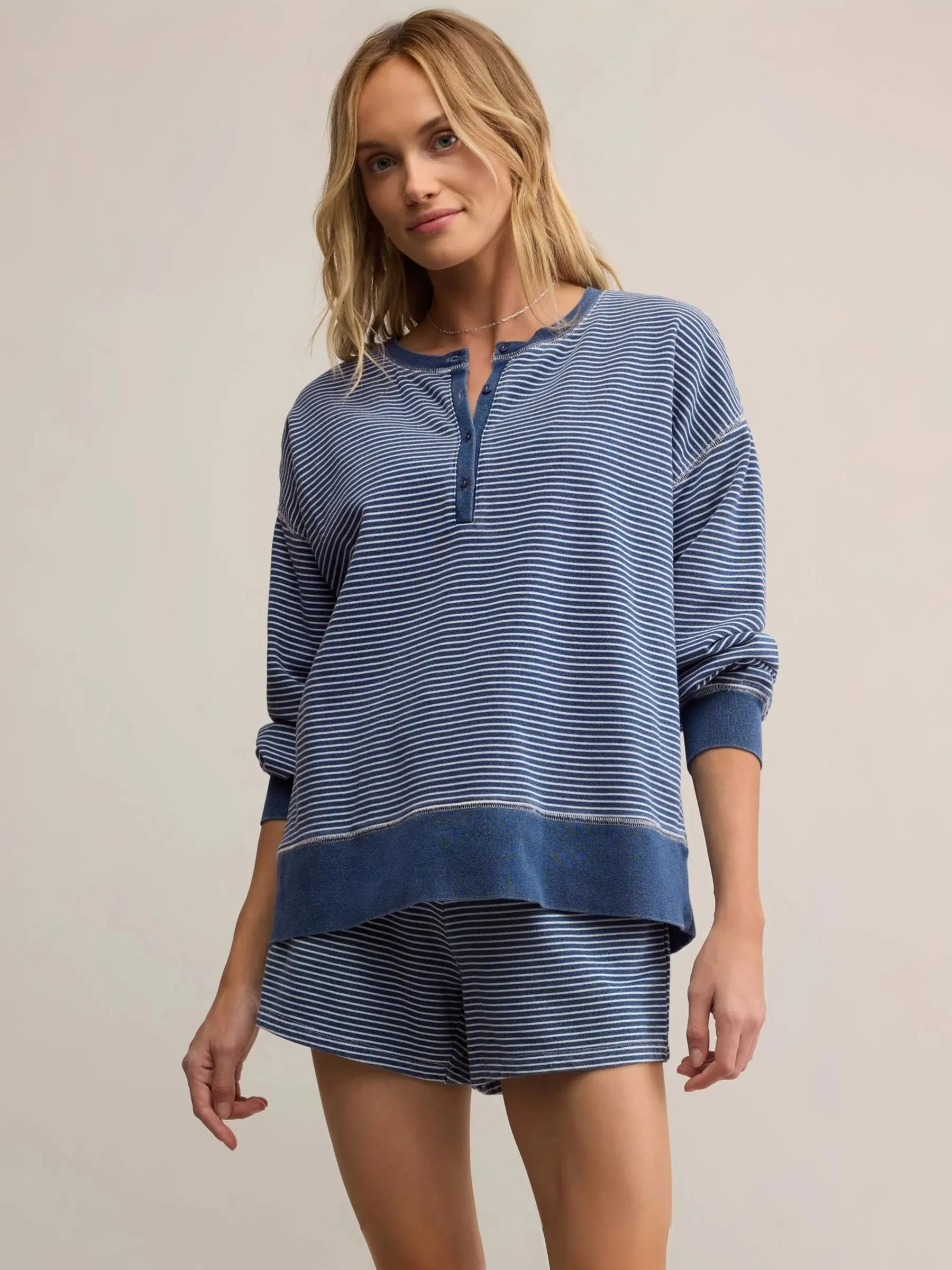 Apollo Stripe Sweatshirt sold by Plenty product image thumbnail 2