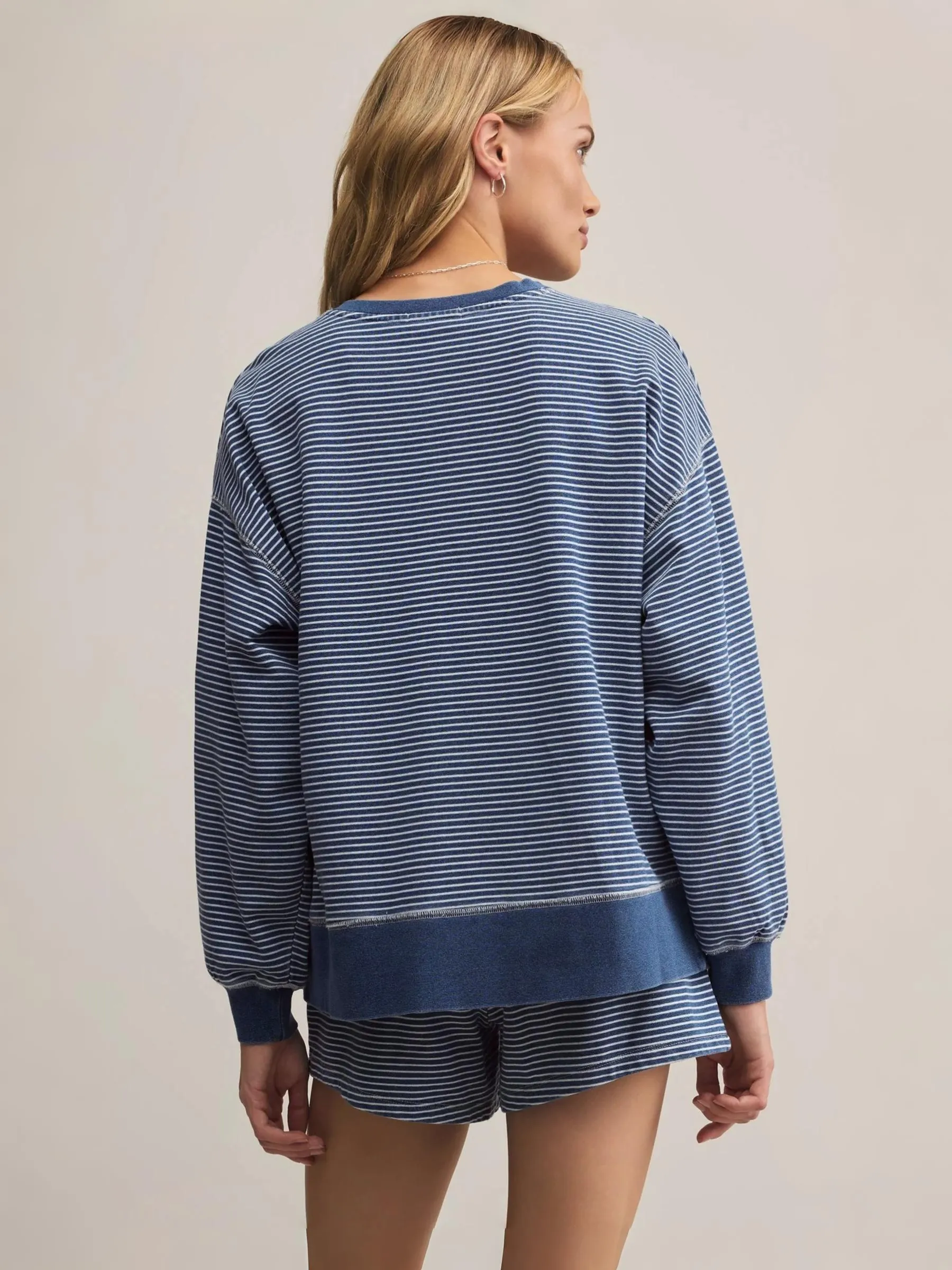 Apollo Stripe Sweatshirt sold by Plenty product image thumbnail 3