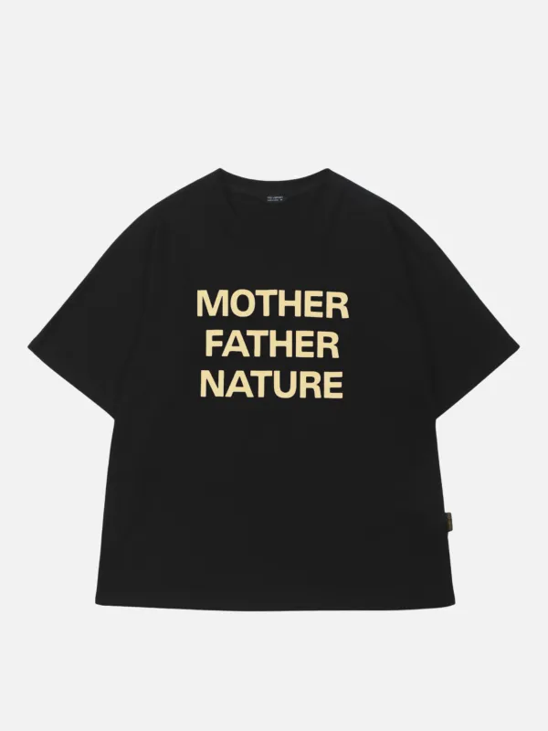 Mother, Father, Nature Boxy Tee sold by Plenty