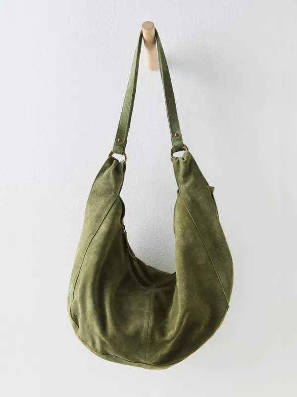Roma Suede Tote sold by Plenty