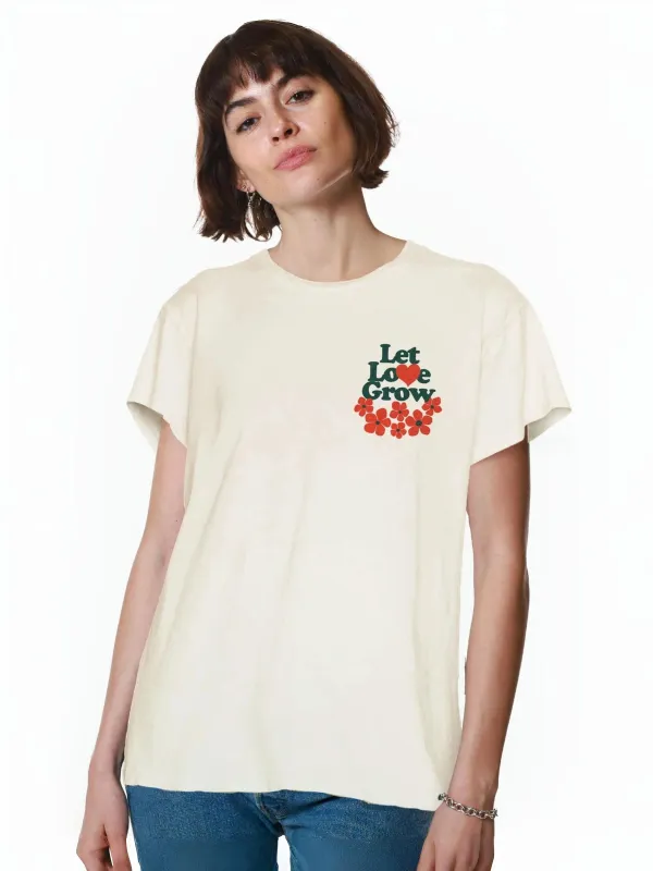 Let Love Grow Tee sold by Plenty