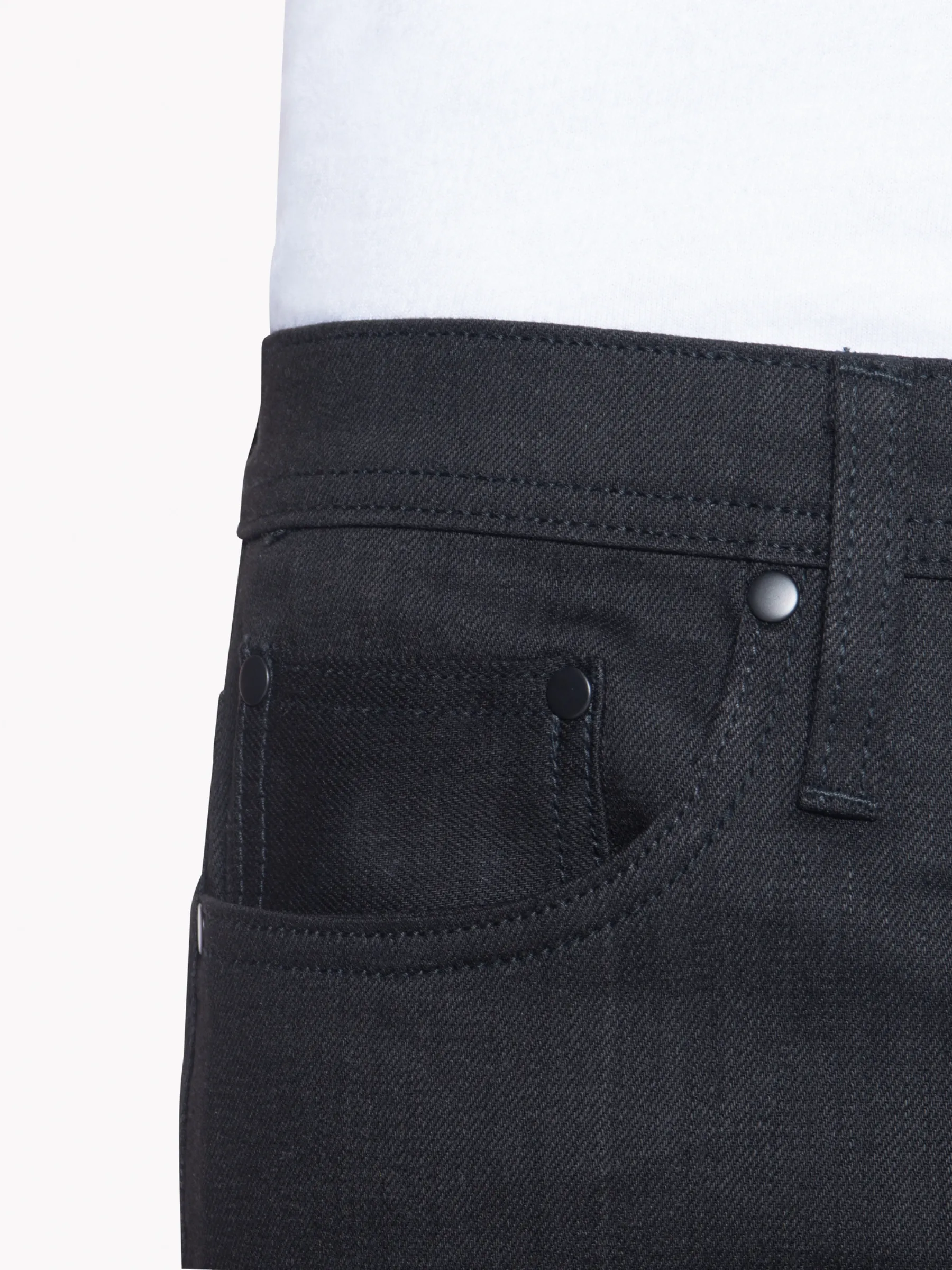 UB244 Tapered Stretch Selvedge - Black sold by Plenty product image thumbnail 3