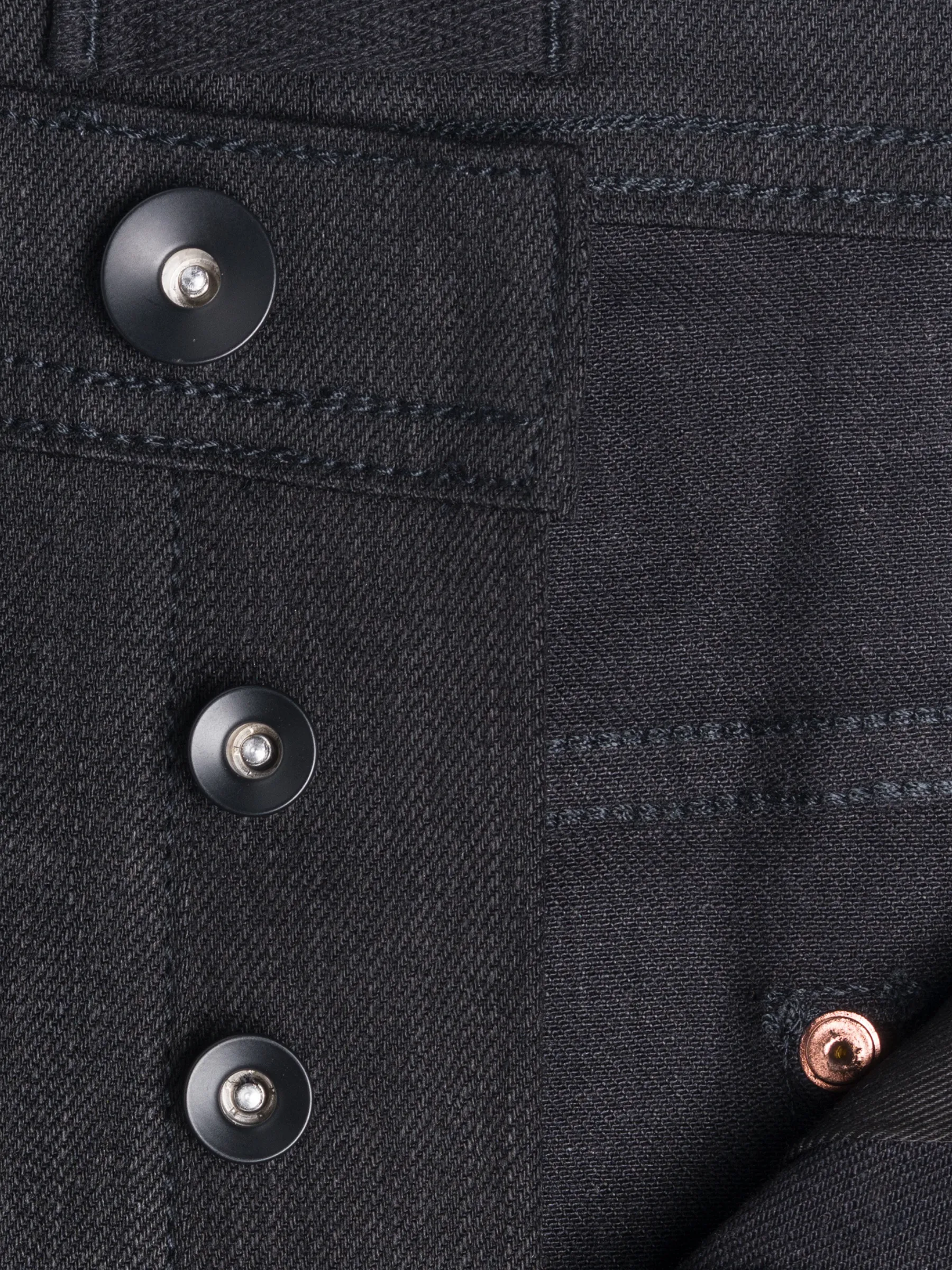 UB244 Tapered Stretch Selvedge - Black sold by Plenty product image thumbnail 4