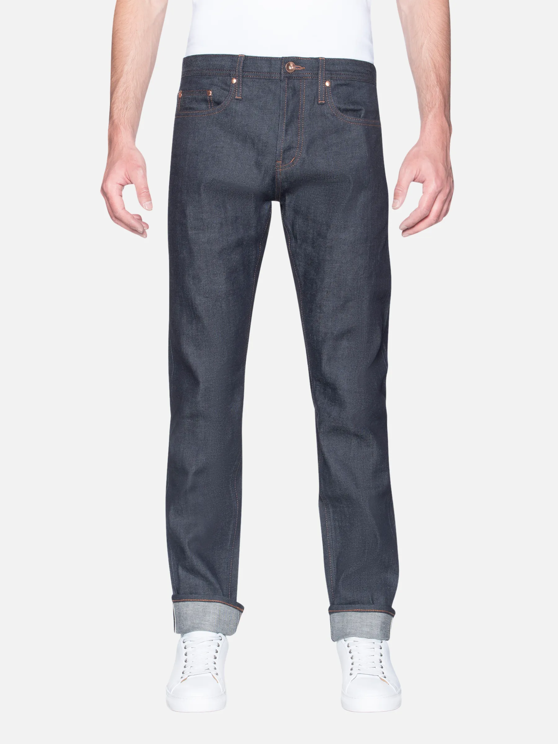 UB222 Tapered Stretch Selvedge - Indigo sold by Plenty