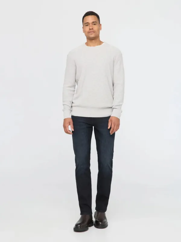 Performance Denim Plus Straight - Carbon Stone sold by Plenty