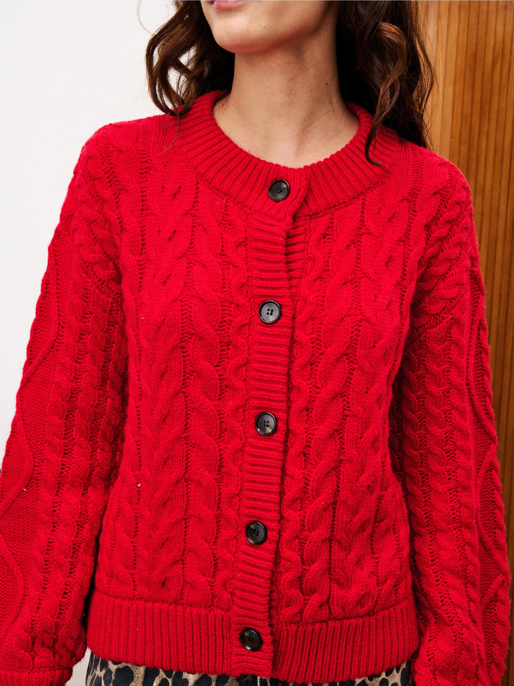 Guimauve Cable Cardigan sold by Plenty product image thumbnail 4