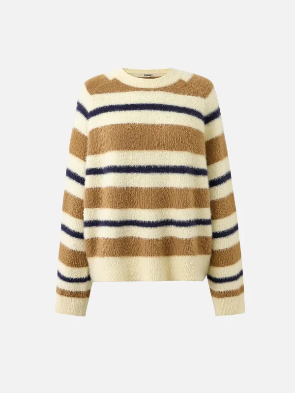Himalayan Stripe Crewneck Sweater sold by Plenty