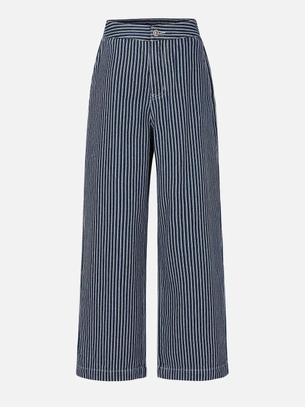 Bleuet Stripe Jean sold by Plenty