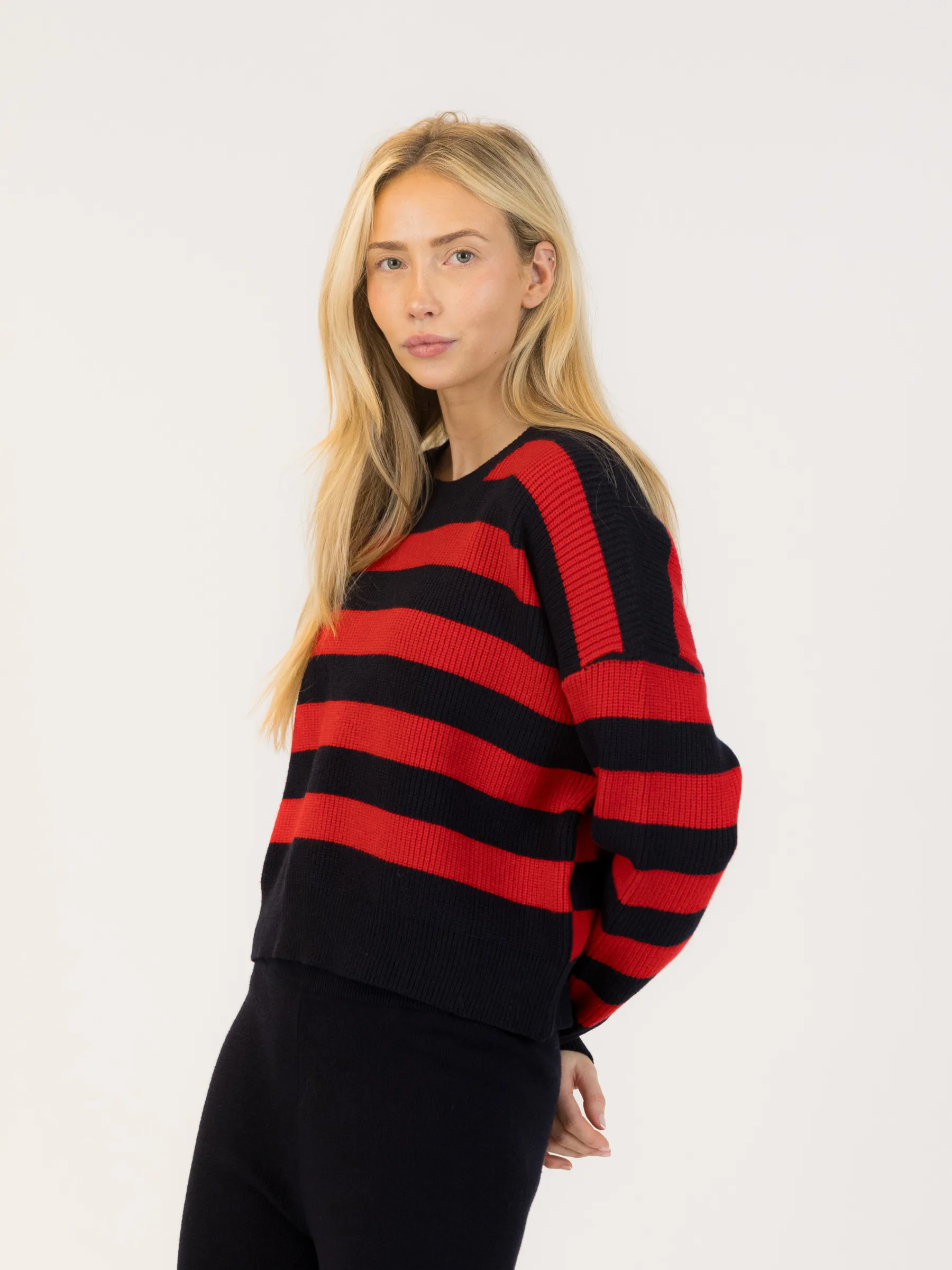 Bobby Stripe Crewneck Pullover Sweater sold by Plenty product image thumbnail 2