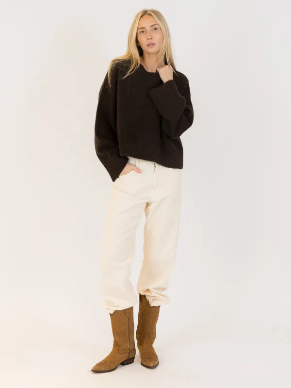 Eva Eco Crewneck Pullover Sweater made by Plenty