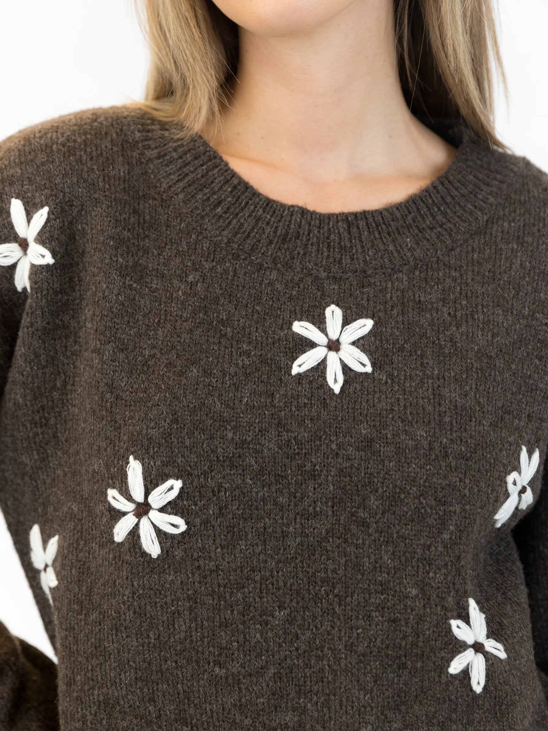 Aiden Daisy Crewneck Sweater sold by Plenty product image thumbnail 3