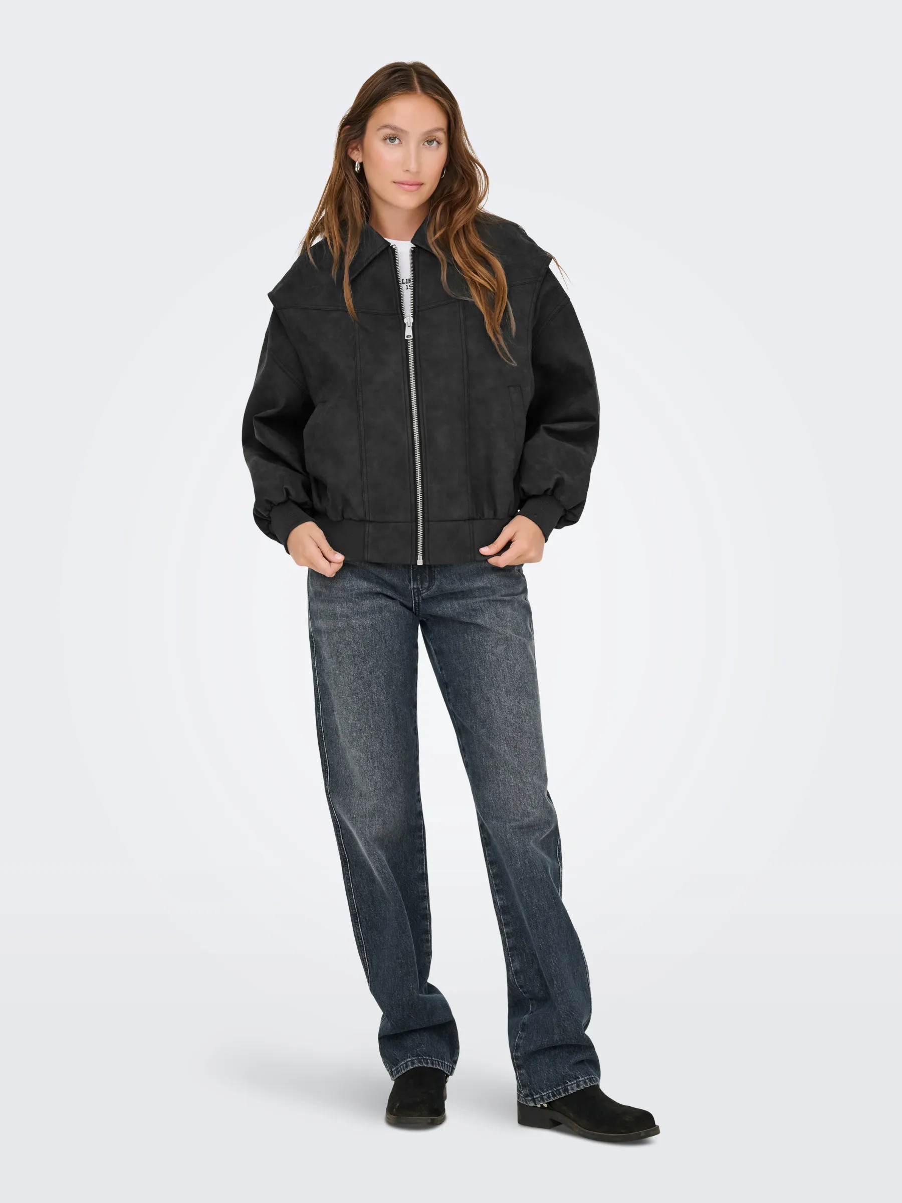 Saba Faux Leather Jacket sold by Plenty product image thumbnail 3