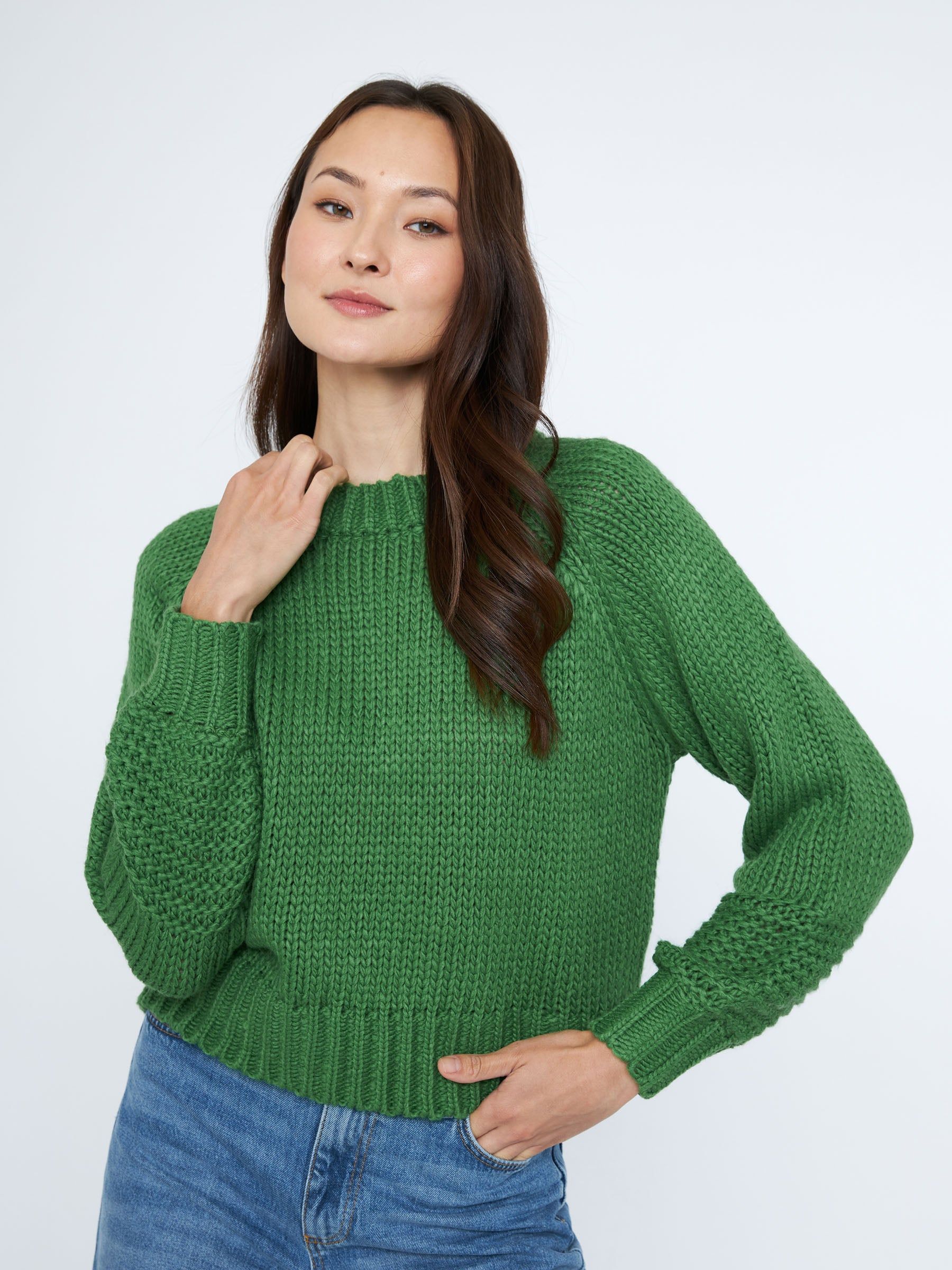 Knit Valerian Crop Pullover sold by Plenty product image thumbnail 2