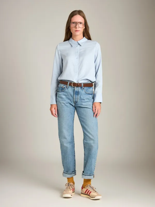 Minji Button Up Shirt made by Plenty