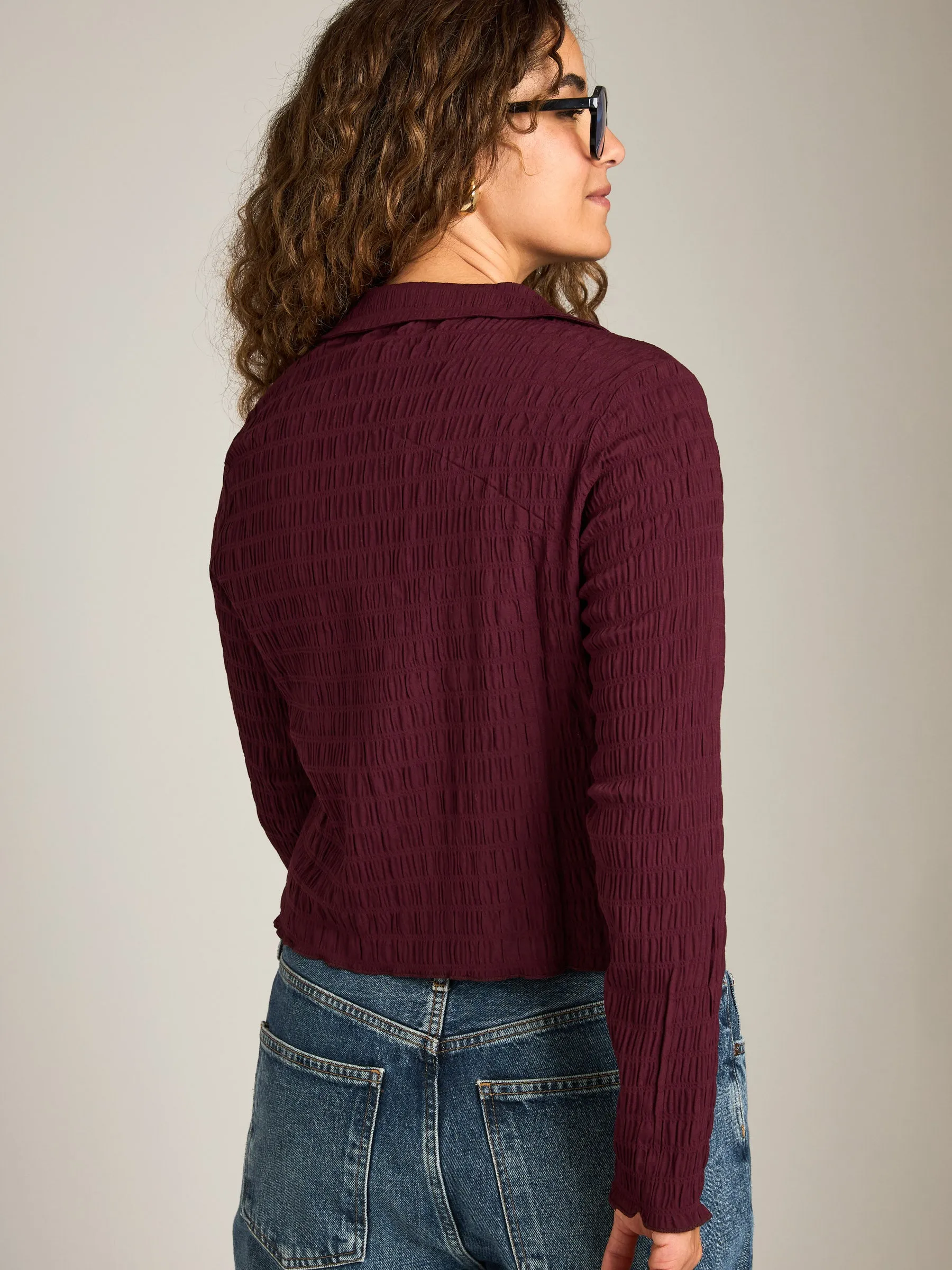 Textured Lula Shirt sold by Plenty product image thumbnail 3