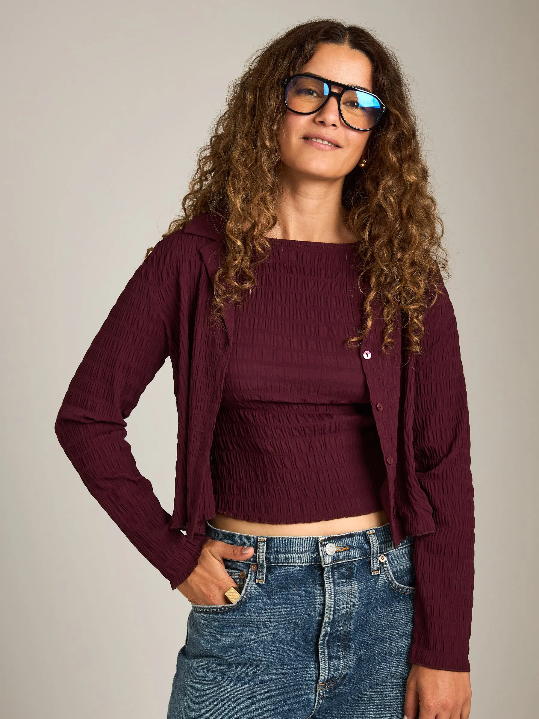 Textured Lula Shirt sold by Plenty product image thumbnail 2