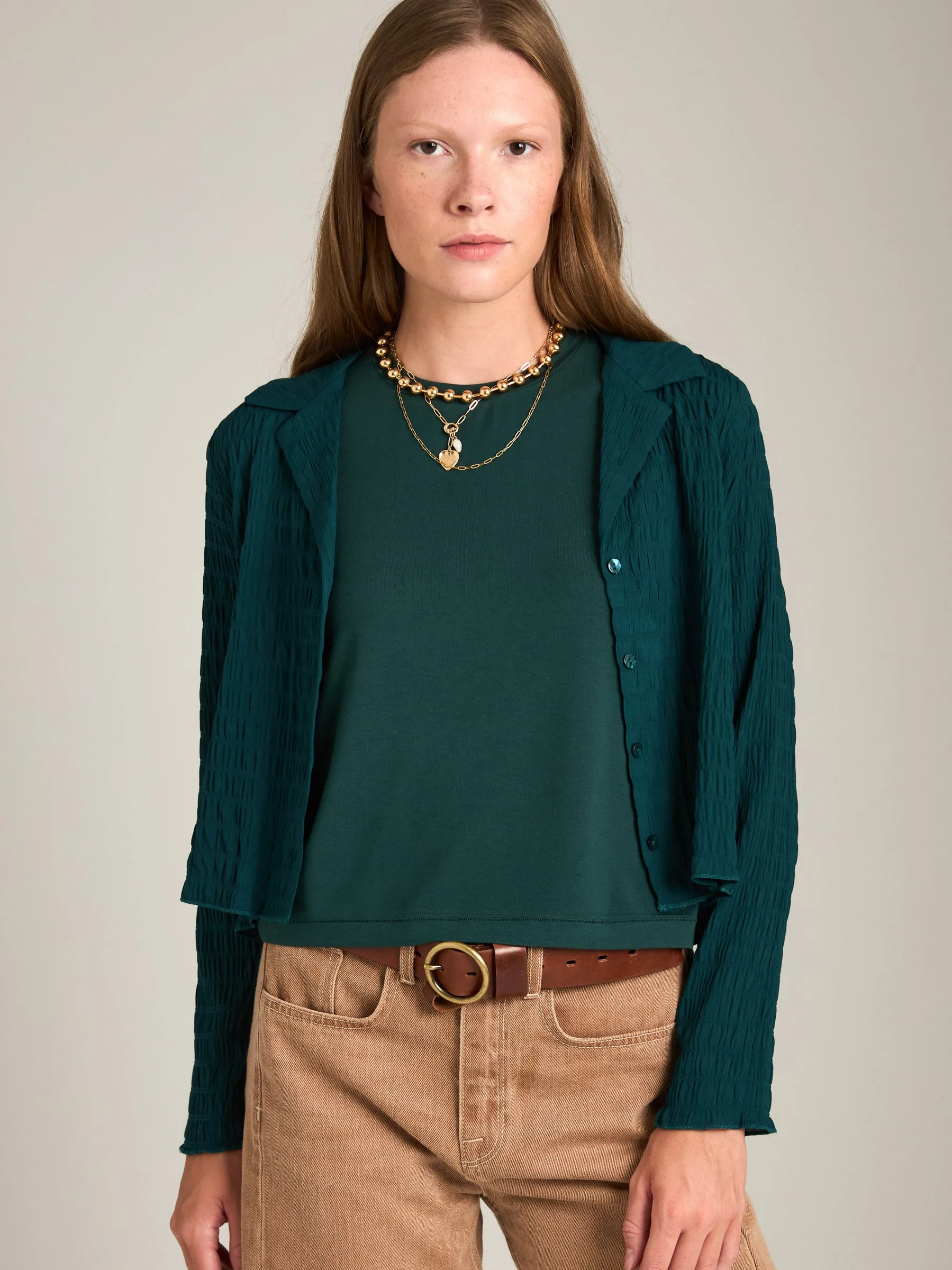 Textured Lula Shirt sold by Plenty product image thumbnail 5
