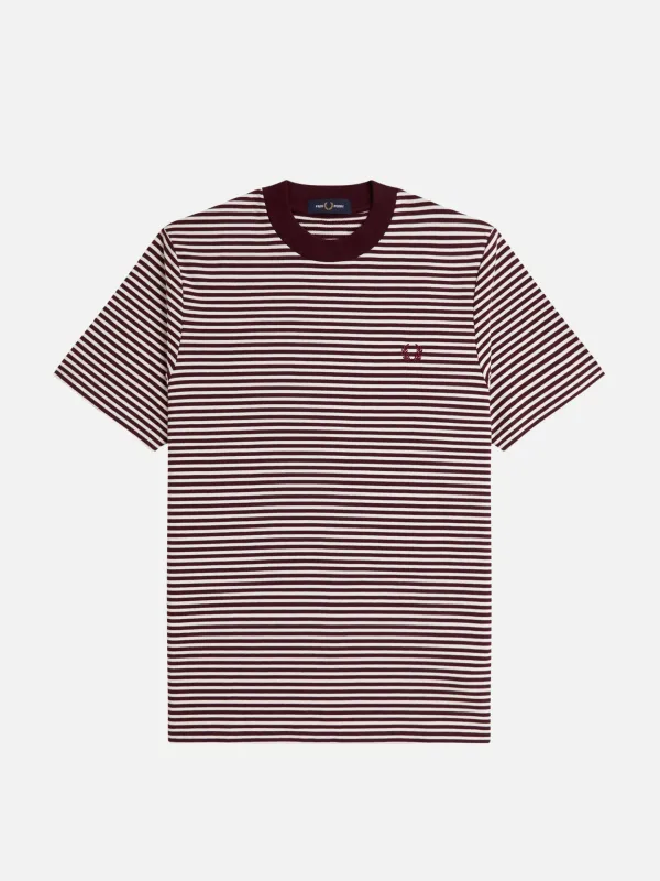 Fine Stripe Heavyweight T-Shirt sold by Plenty