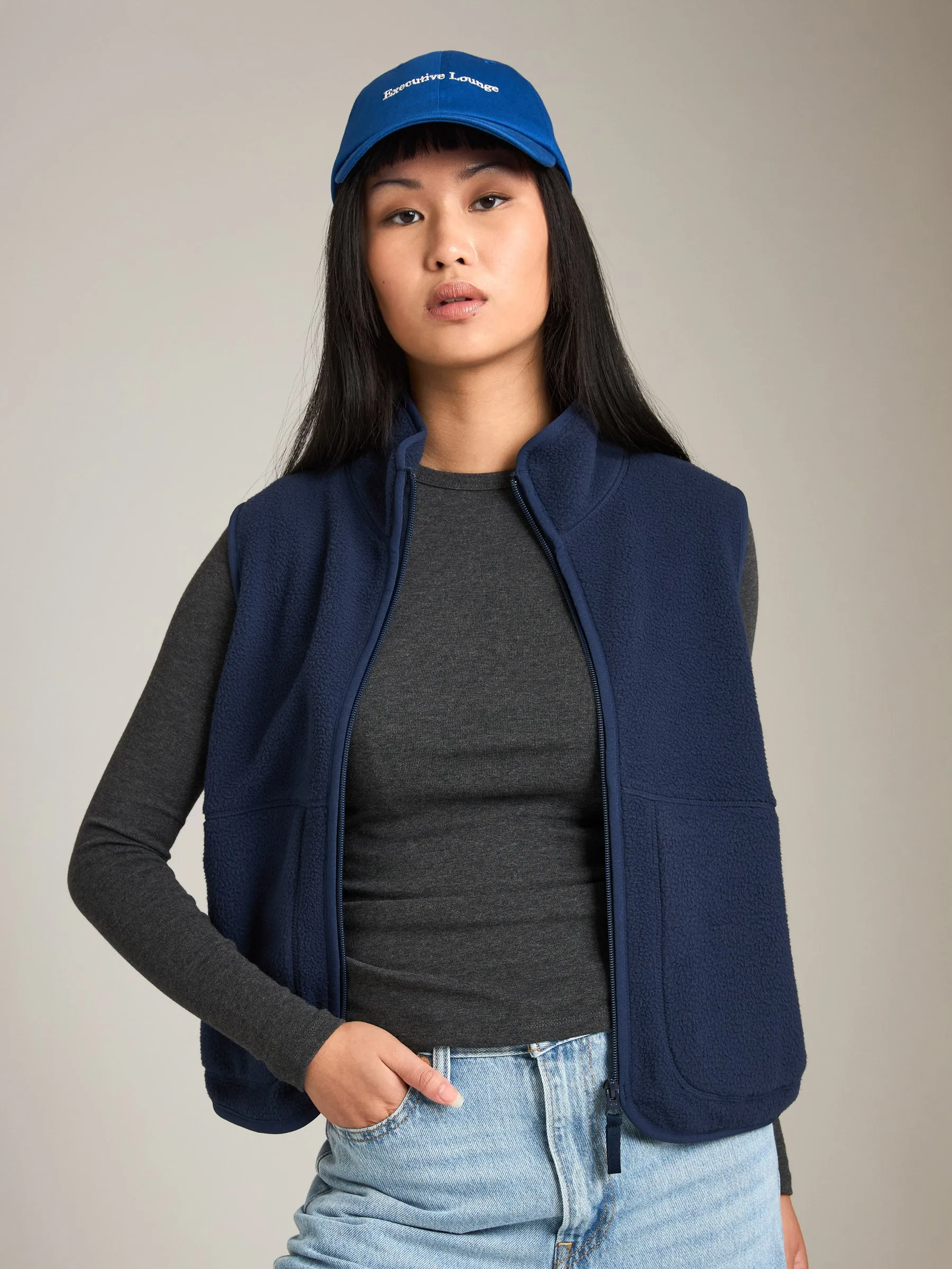 Maren Fleece Zip Vest sold by Plenty product image thumbnail 2