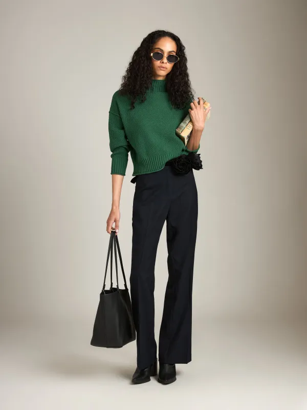 Rani Mockneck Pullover Sweater sold by Plenty