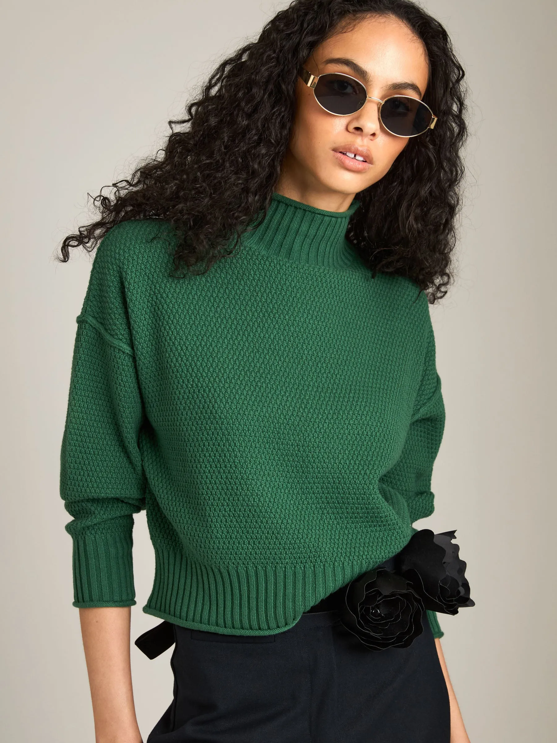 Rani Mockneck Pullover Sweater sold by Plenty product image thumbnail 2