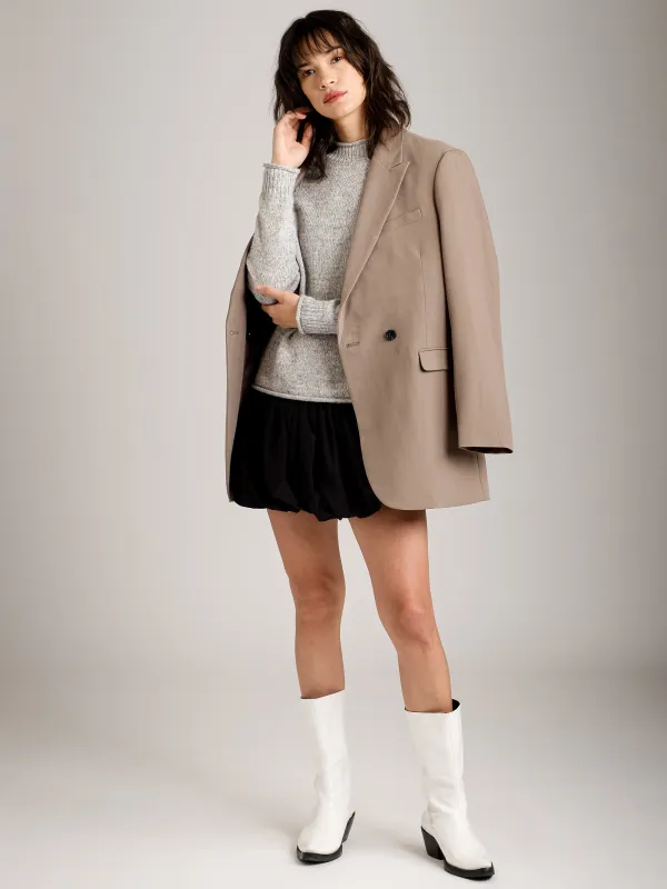 Speckled Mina Roll Neck Pullover Sweater sold by Plenty