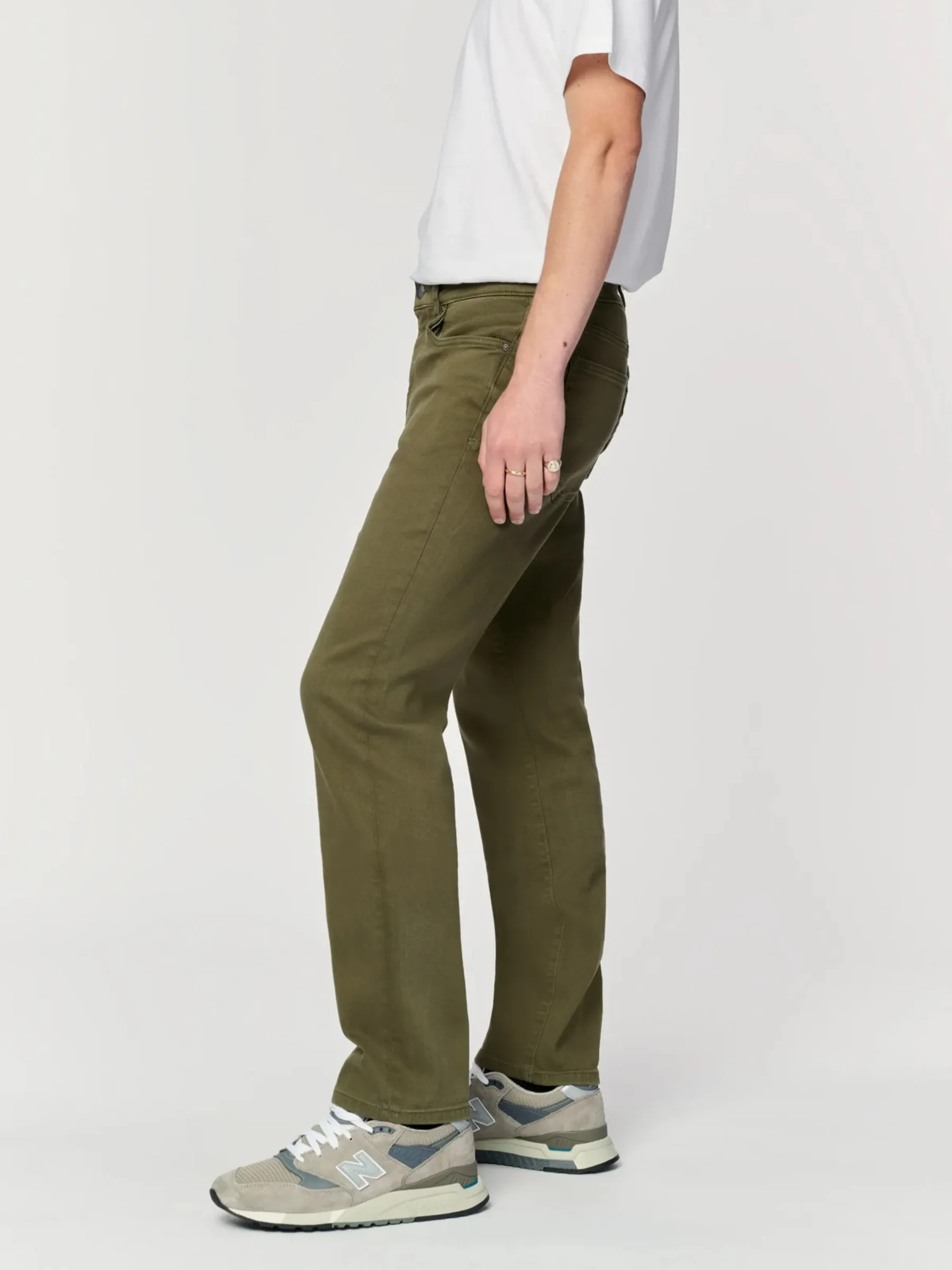 ORD Straight Jeans - Moss Green sold by Plenty product image thumbnail 2