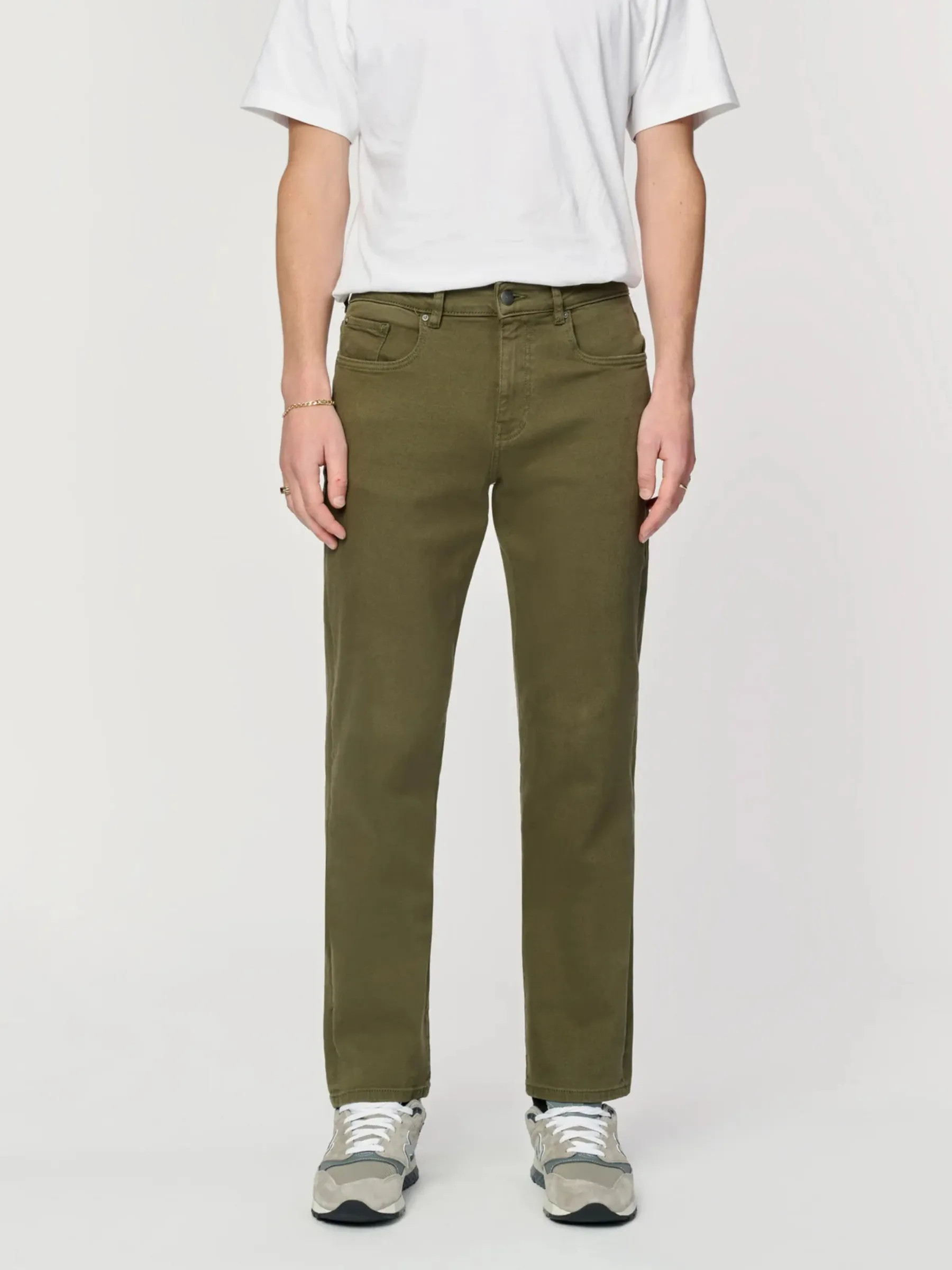ORD Straight Jeans - Moss Green sold by Plenty