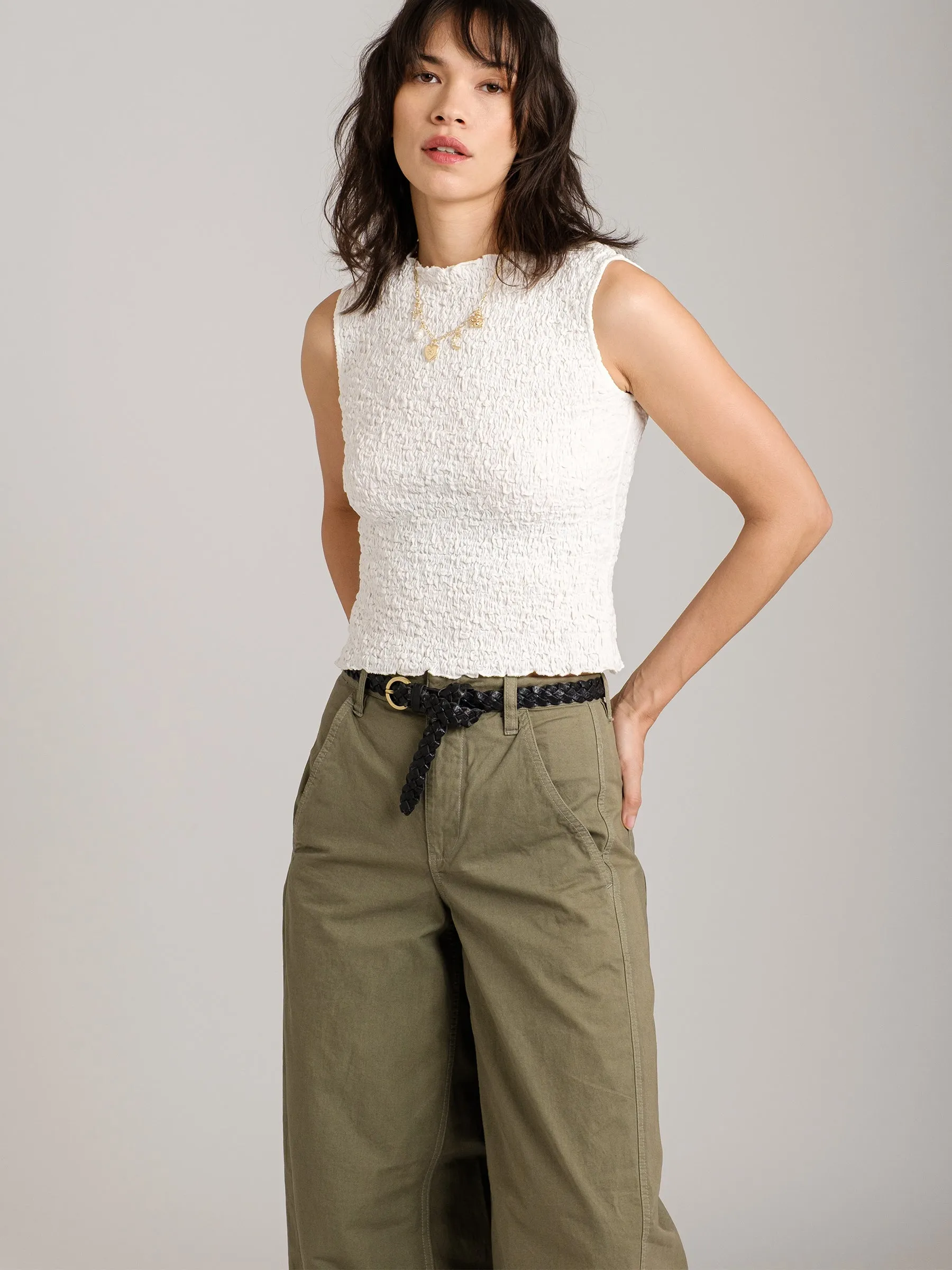 Textured Cotton Teya Top sold by Plenty product image thumbnail 5