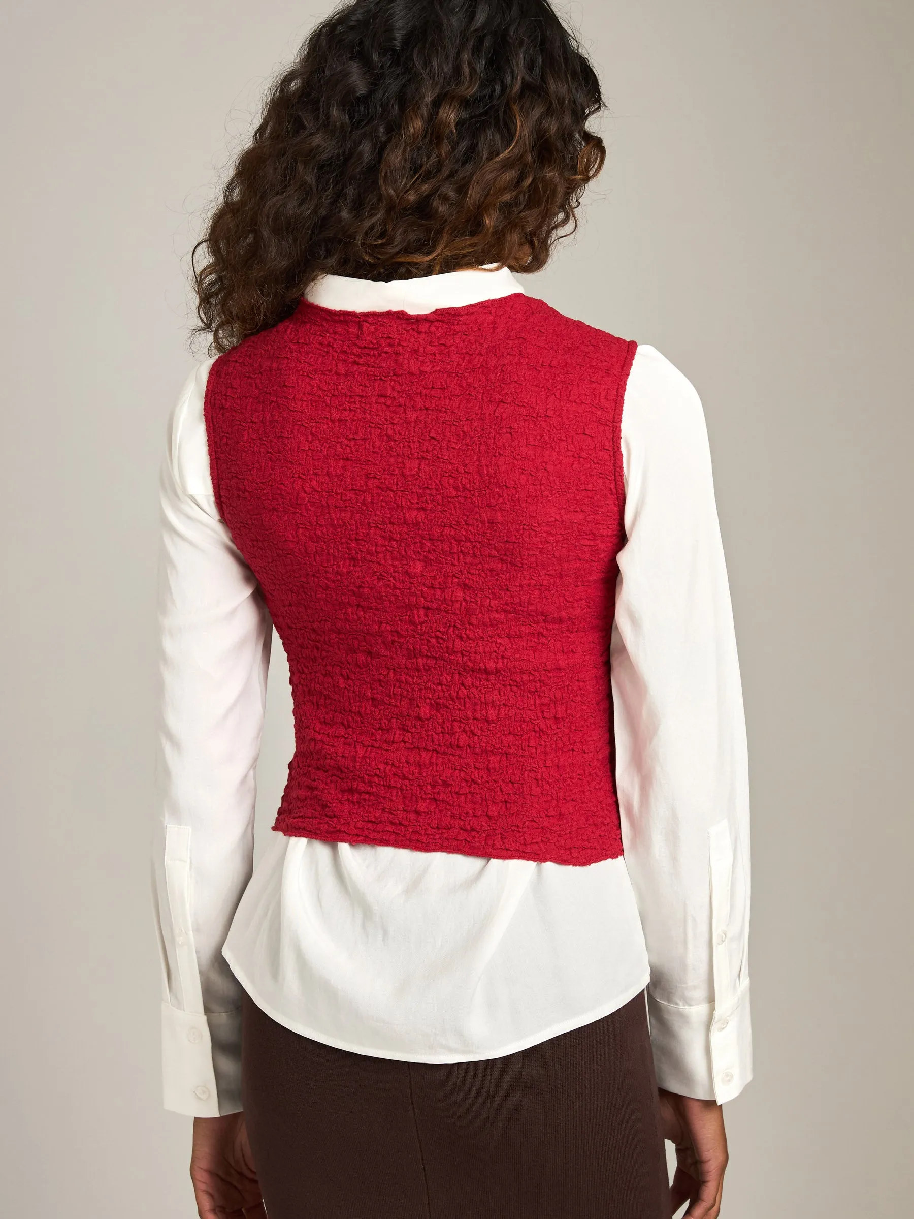 Textured Cotton Teya Top sold by Plenty product image thumbnail 3
