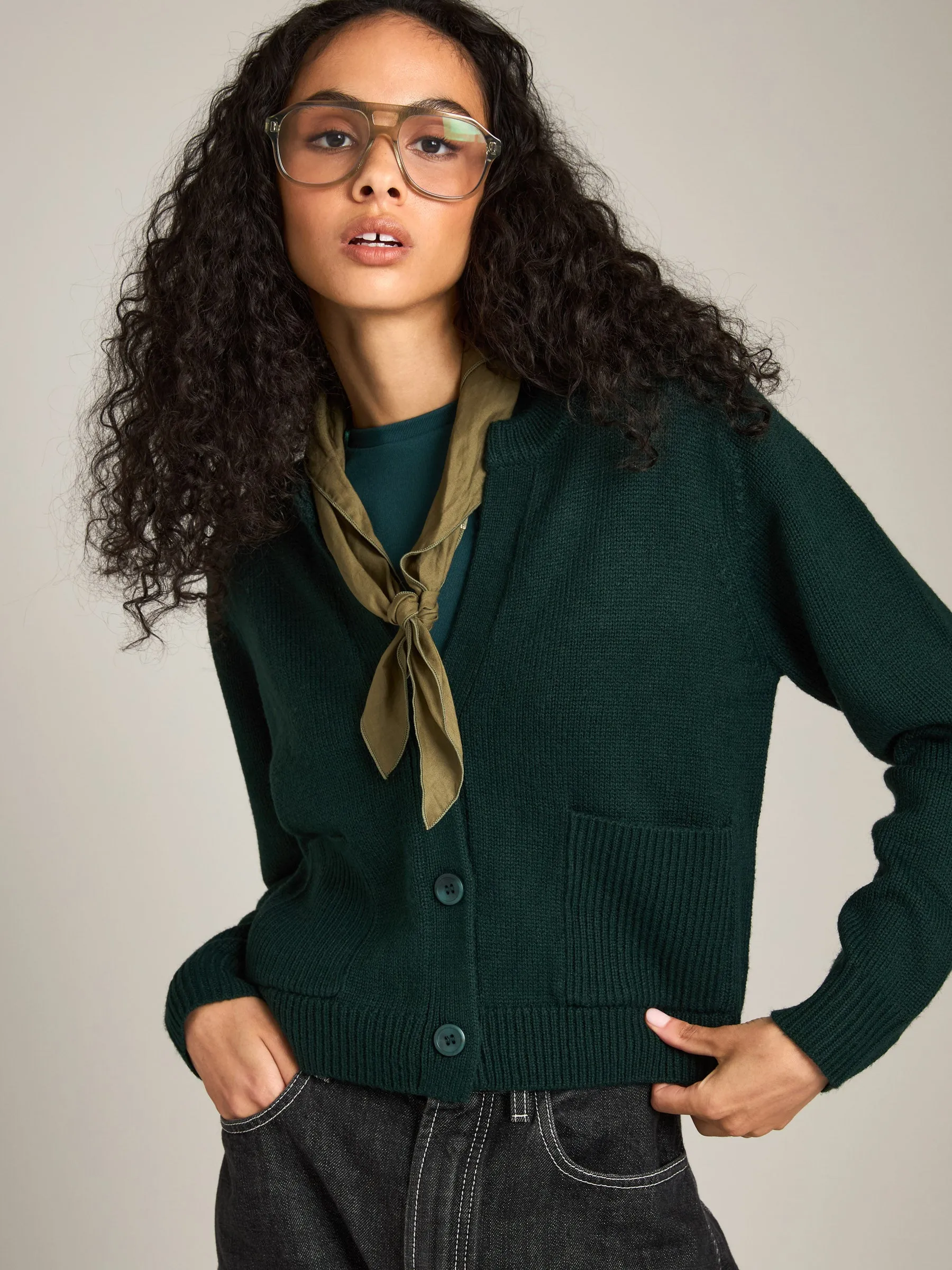 Leena Cropped Cardigan sold by Plenty product image thumbnail 2