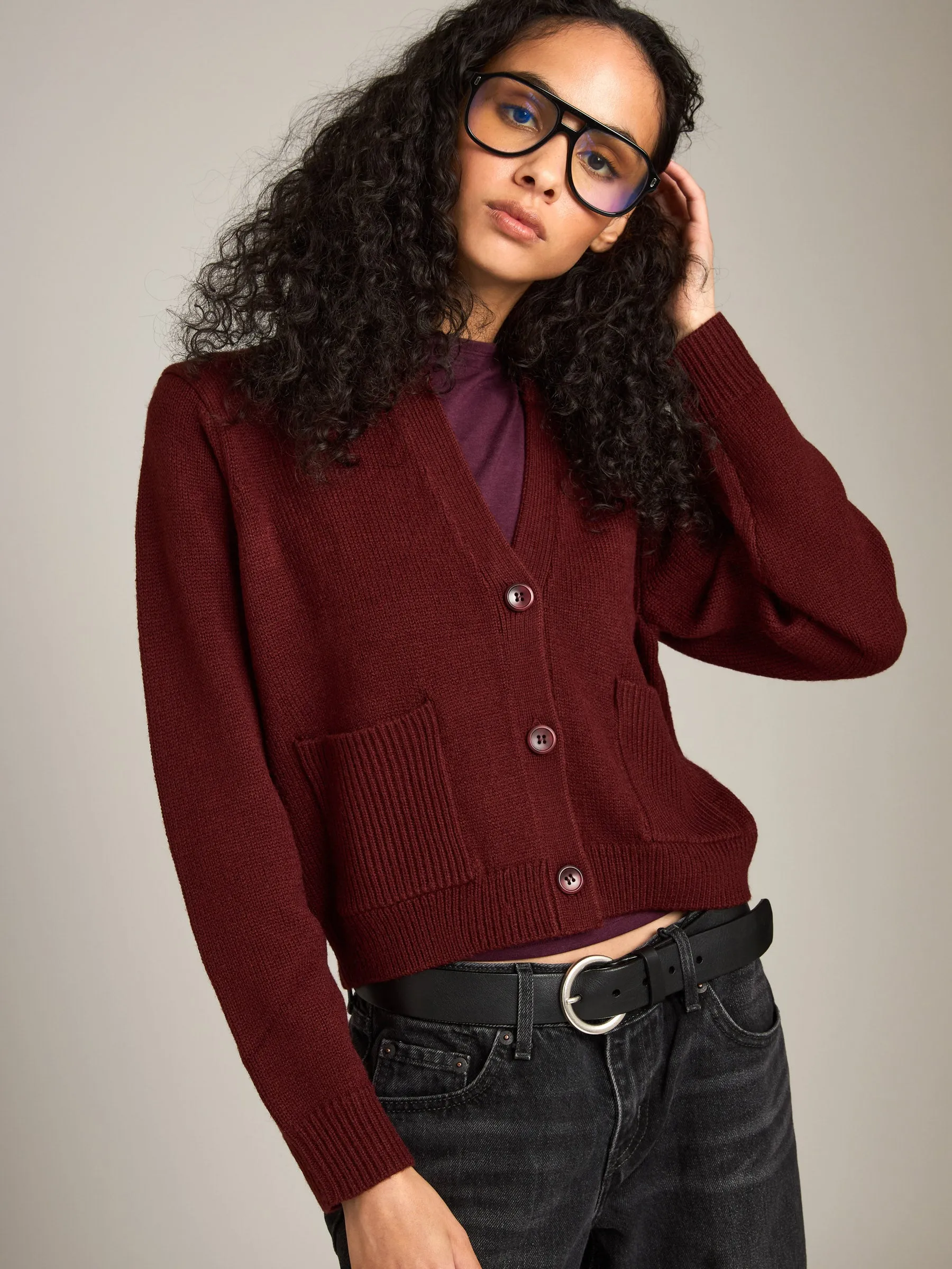 Leena Cropped Cardigan sold by Plenty product image thumbnail 5