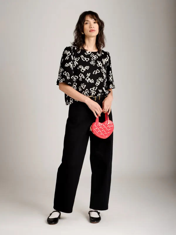 Printed Adair Blouse sold by Plenty