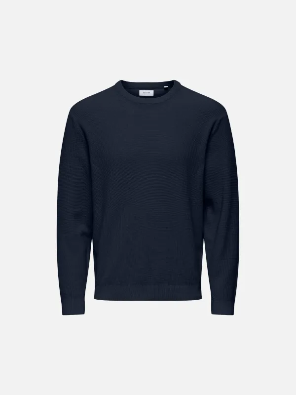 Tony Longsleeve Waffle Knit sold by Plenty