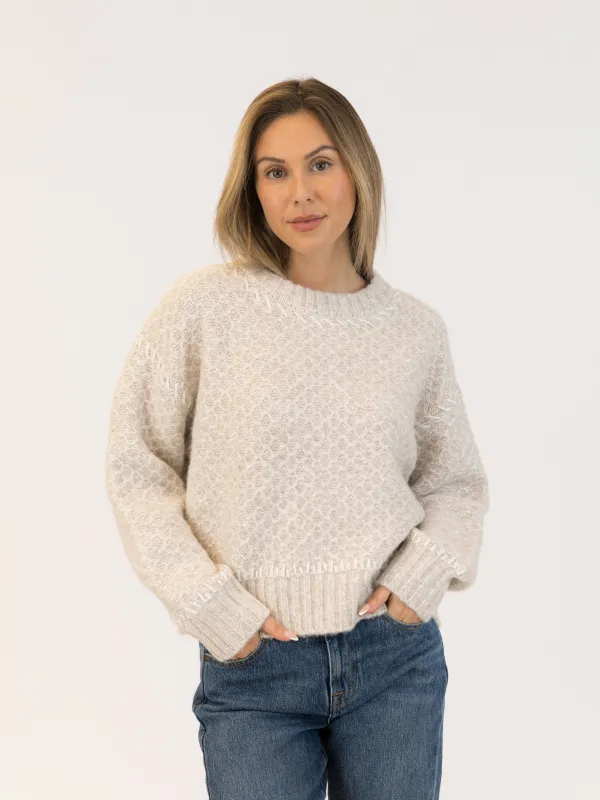 Nika Crewneck Sweater sold by Plenty