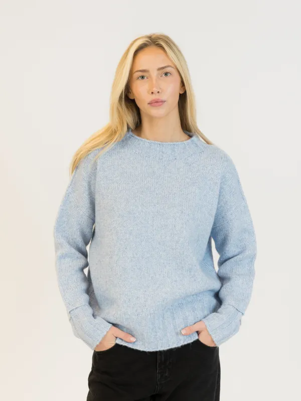 Tanya Crewneck Pullover Sweater sold by Plenty