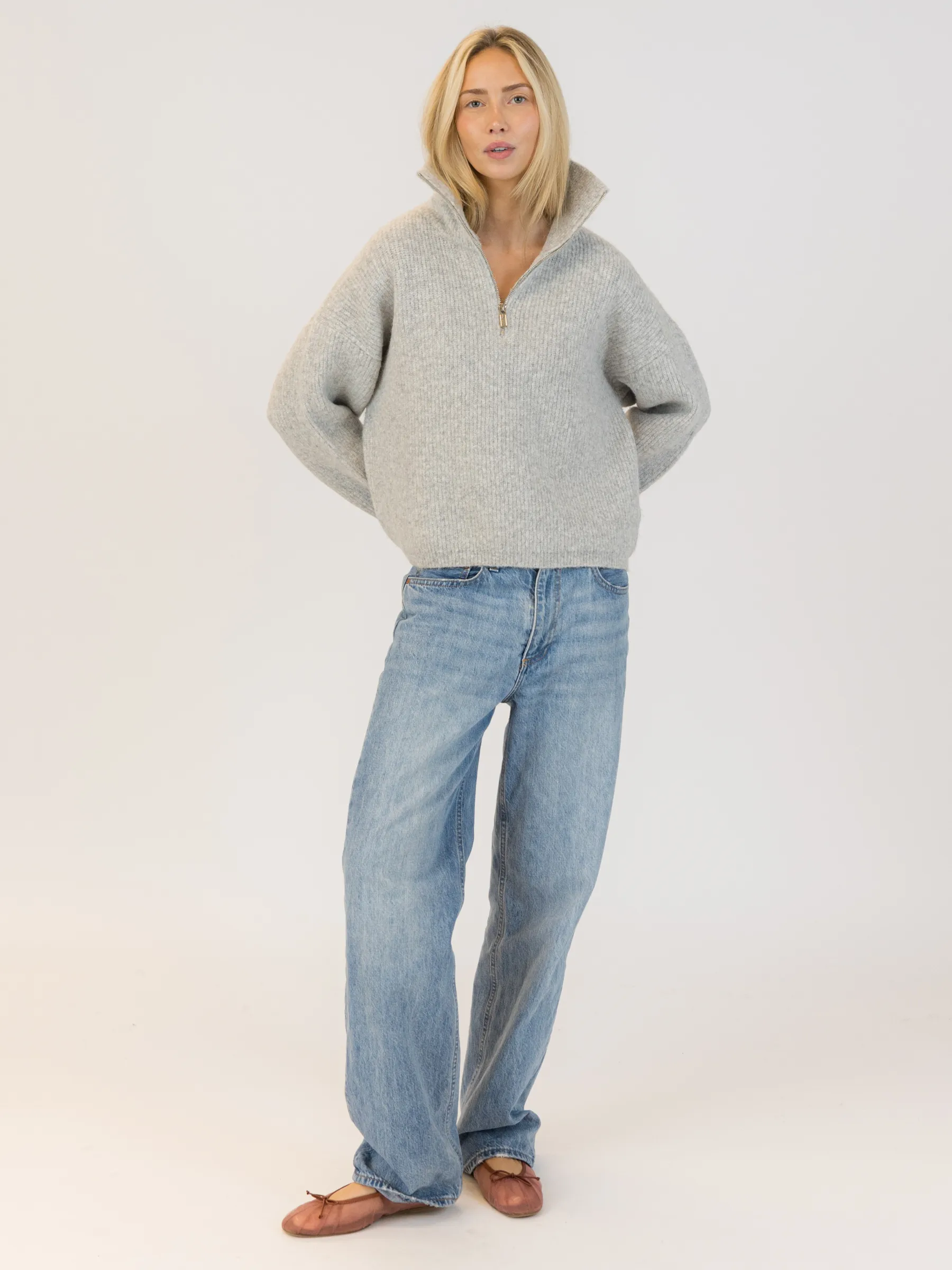 Eva Eco Mockneck Pullover Sweater sold by Plenty product image thumbnail 2