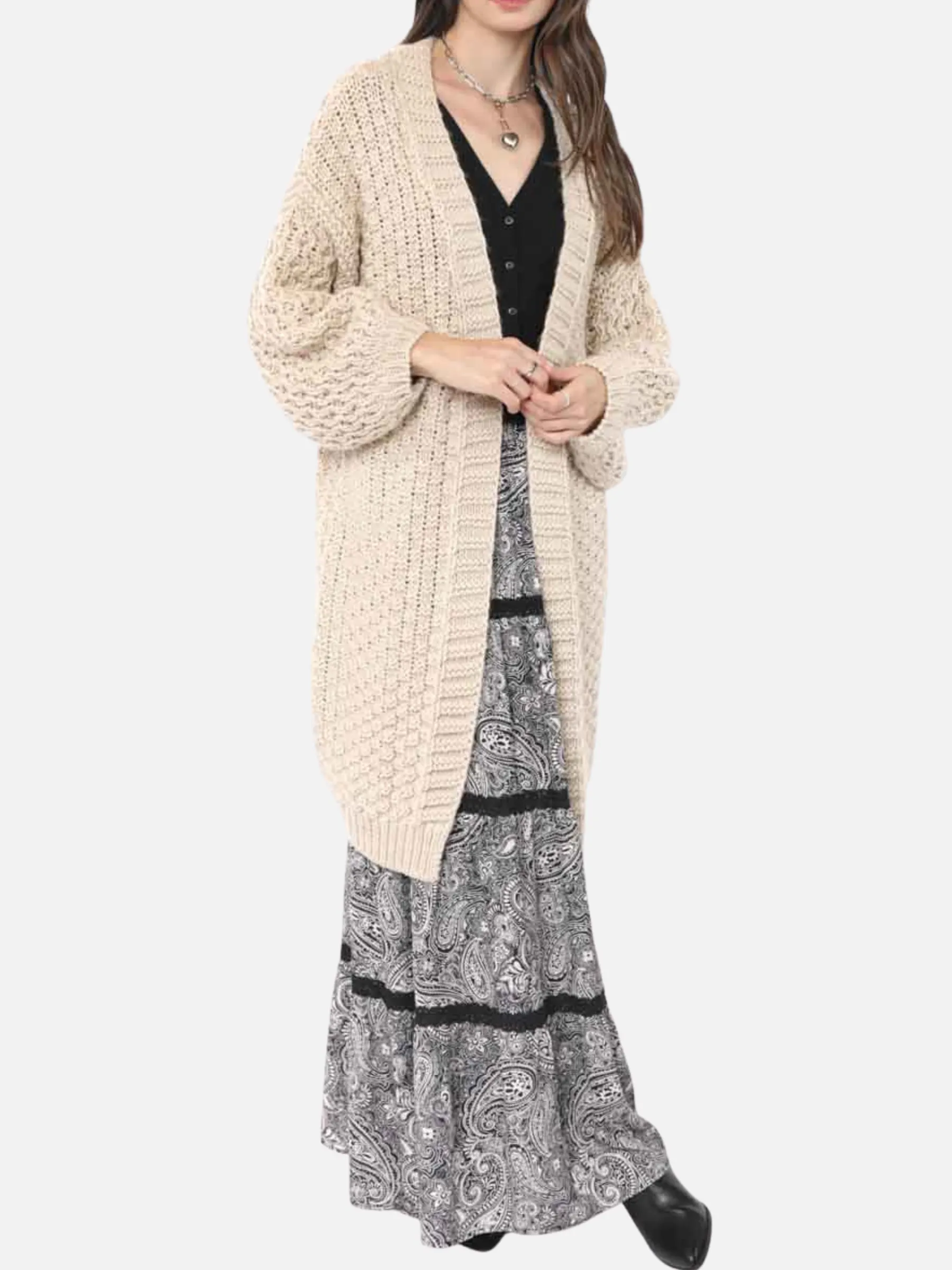 Iggy Chunky Long Cardigan sold by Plenty product image thumbnail 2