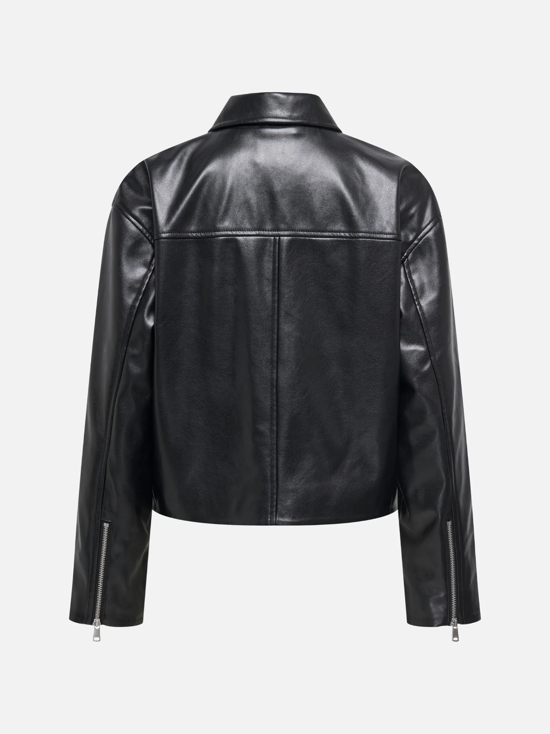 Nicki Faux Leather Zip Jacket sold by Plenty product image thumbnail 2