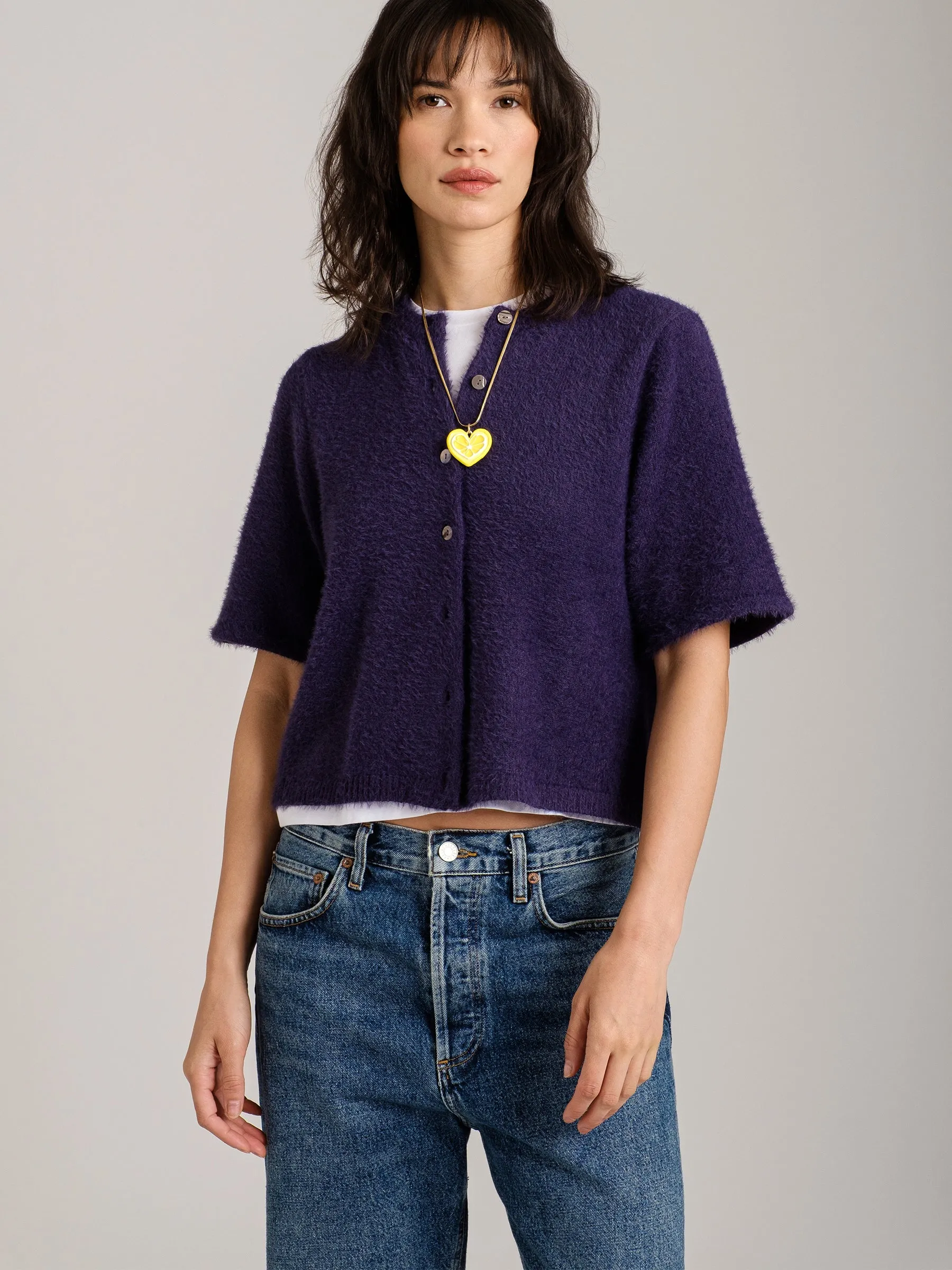 Kitty Short Sleeve Cardigan sold by Plenty product image thumbnail 2