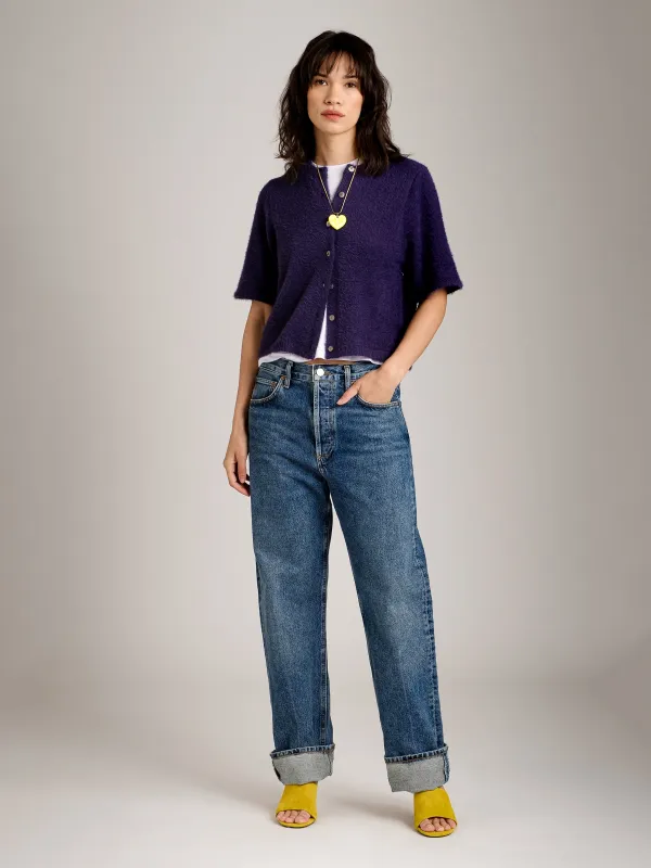 Kitty Short Sleeve Cardigan sold by Plenty