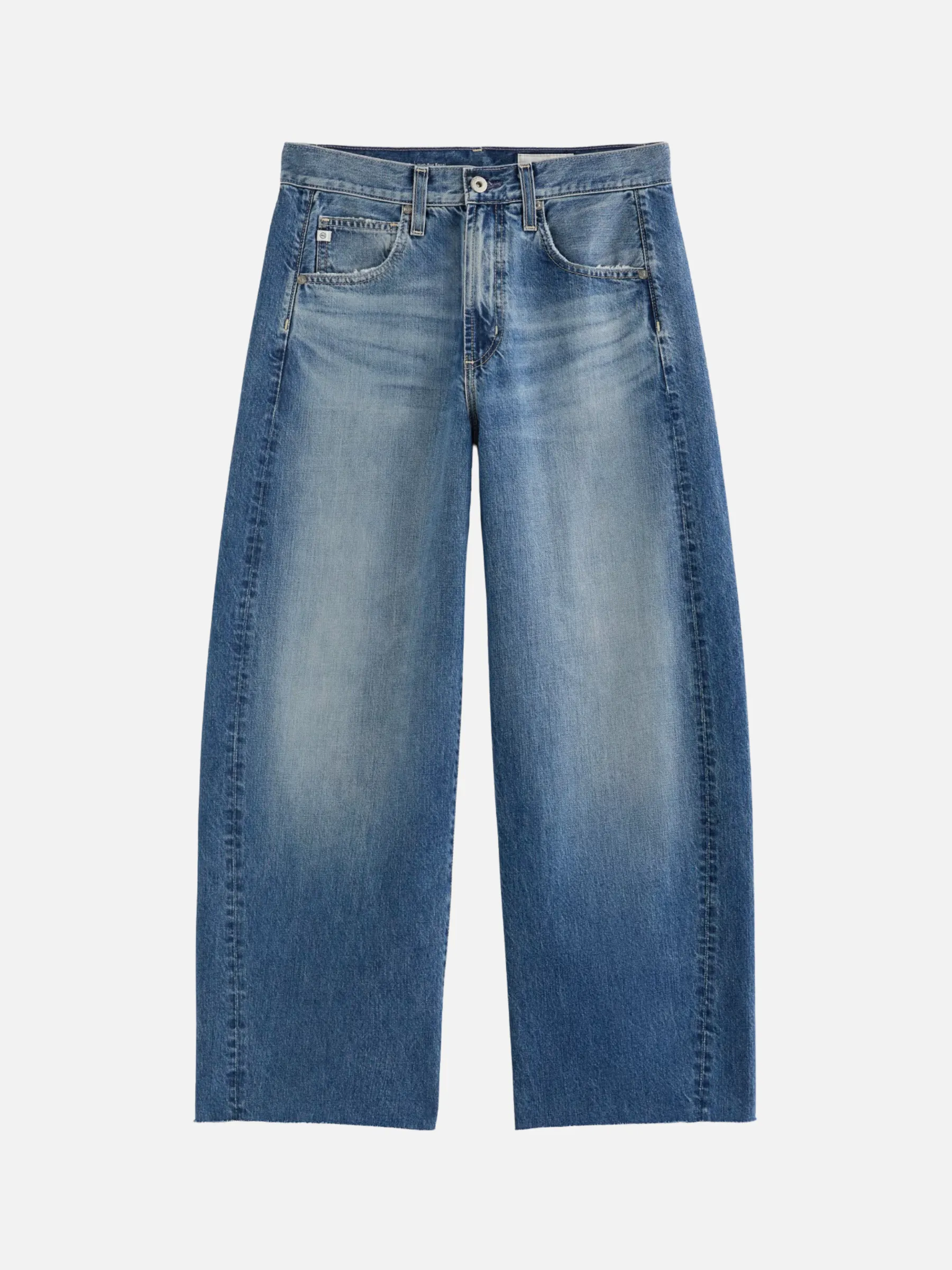 Hattie Barrel Cropped Jeans sold by Plenty